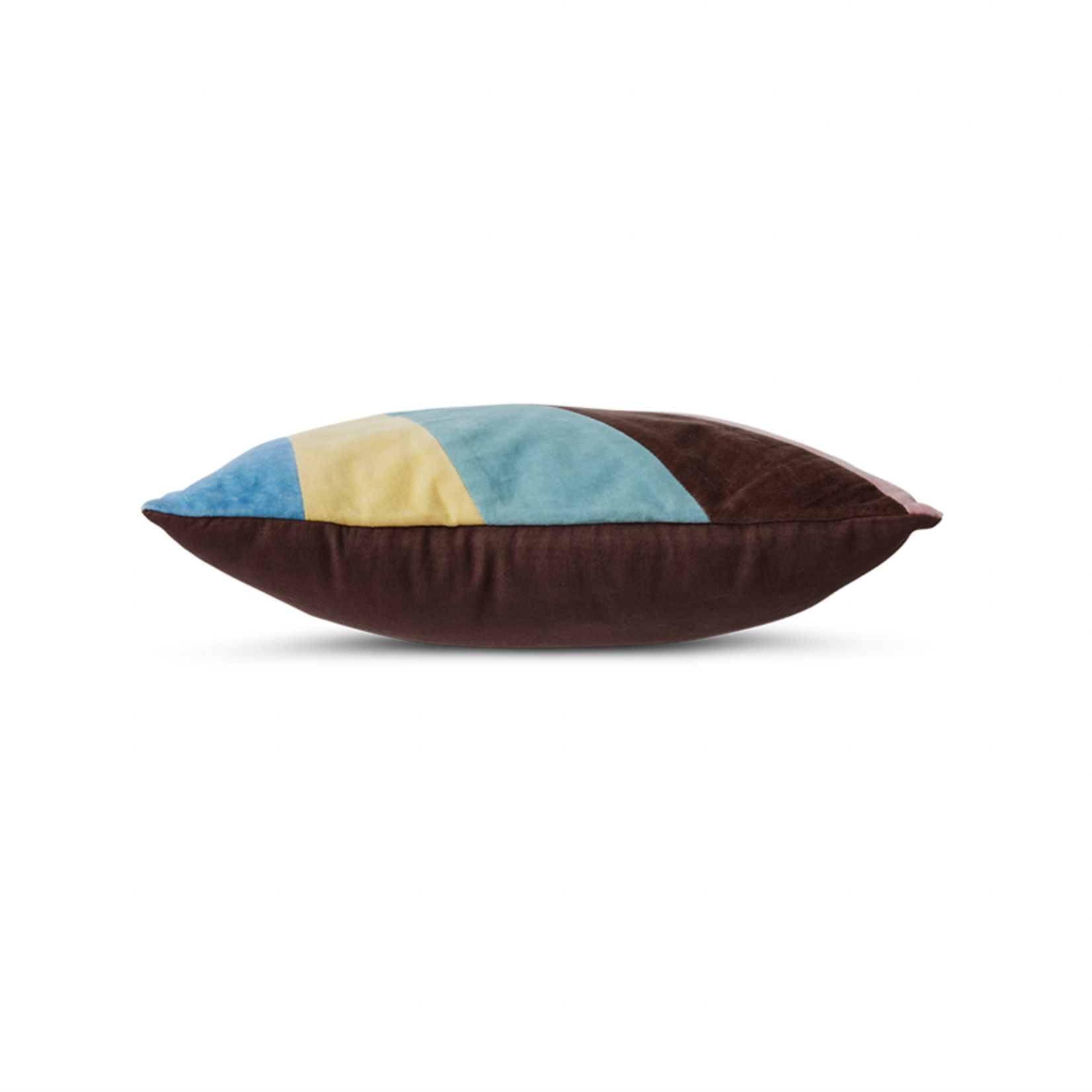 HKLIVING HKLIVING - Kussen fluweel gestreept Eventide 45x45cm TCU0009