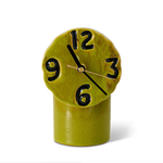 HKLIVING HKLIVING - Retro keramische klok olive ACL0003