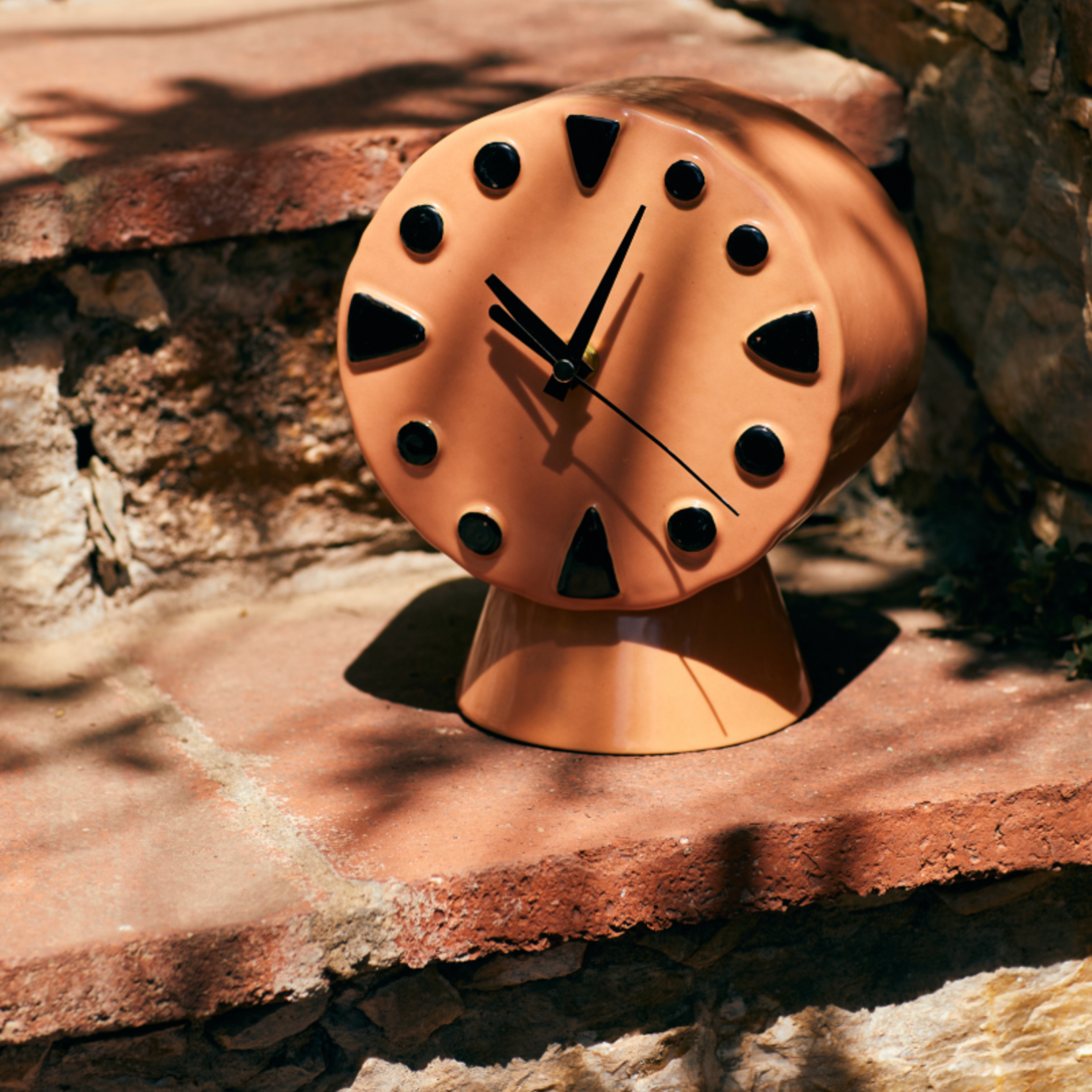 HKLIVING HKLIVING - Klok retro keramische  perzik  ACL0004