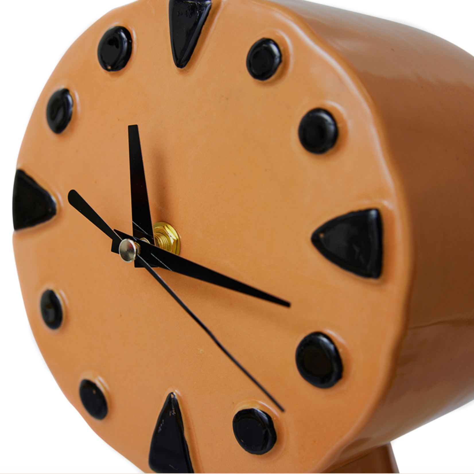 HKLIVING HKLIVING - Retro keramische klok perzik  ACL0004