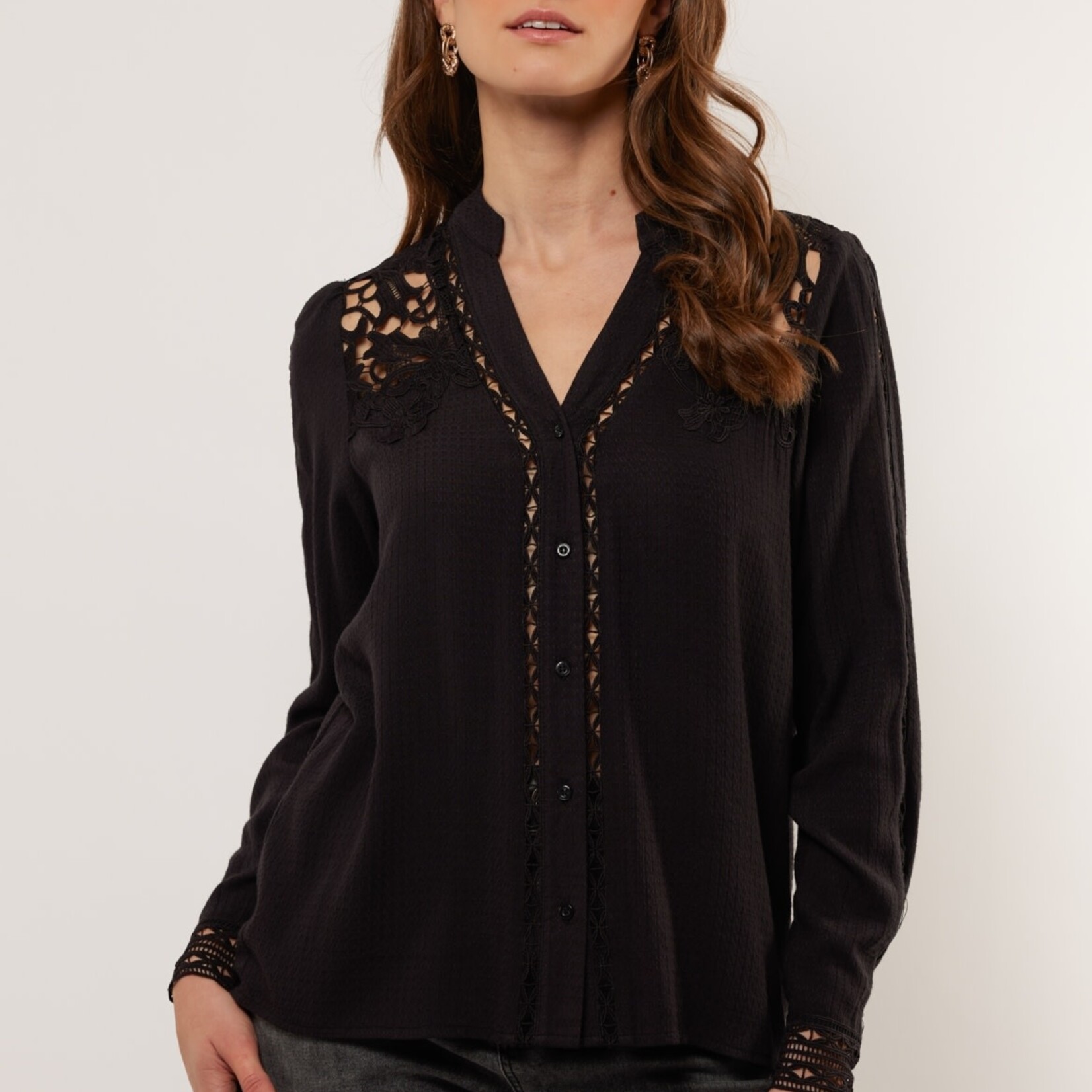 G-MAXX G-MAXX - Blouse Elane zwart 25VQG36