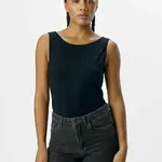 OBJECT OBJECT - Tank top Leena sus zwart