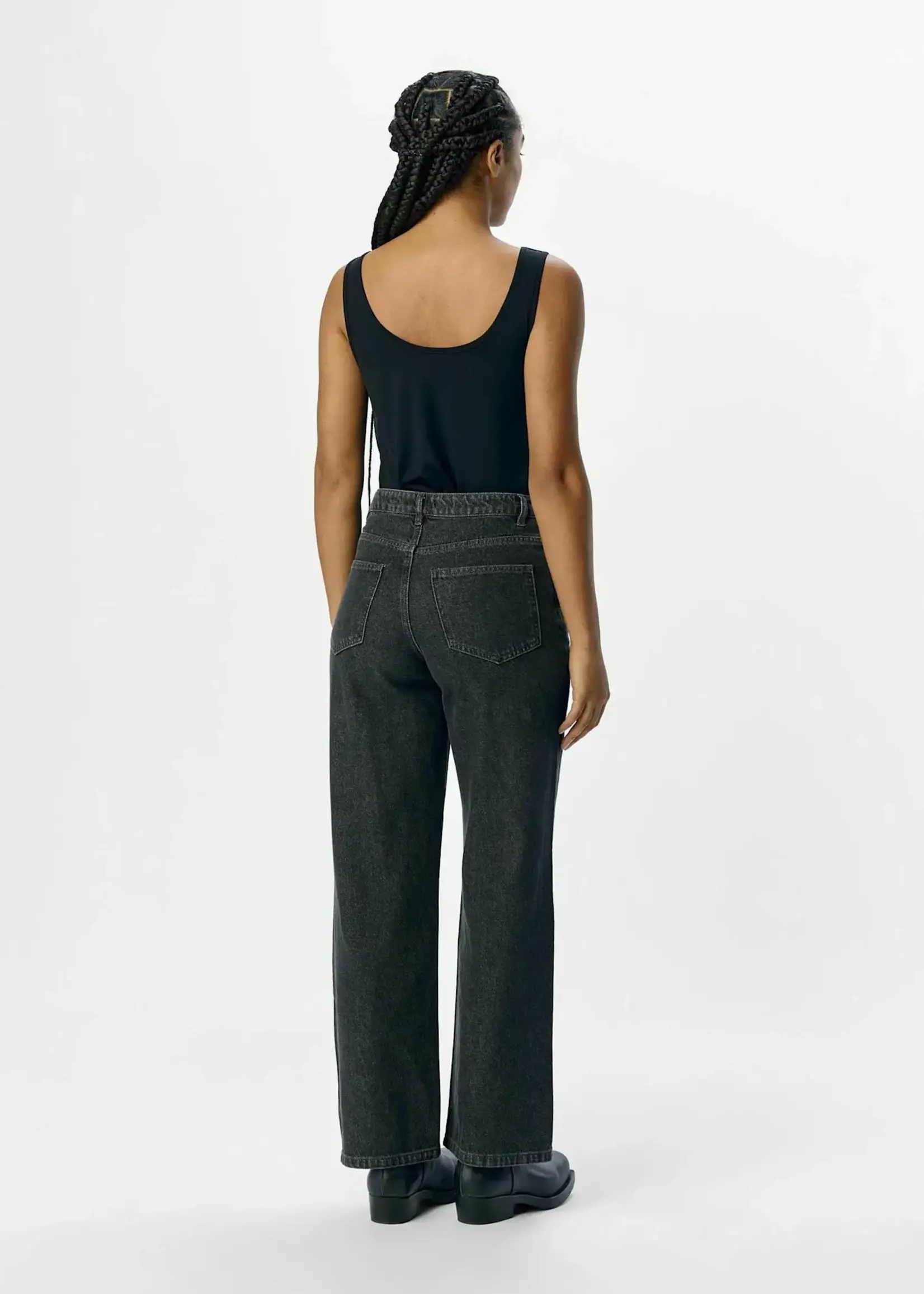 OBJECT OBJECT - Tank top Leena sus zwart
