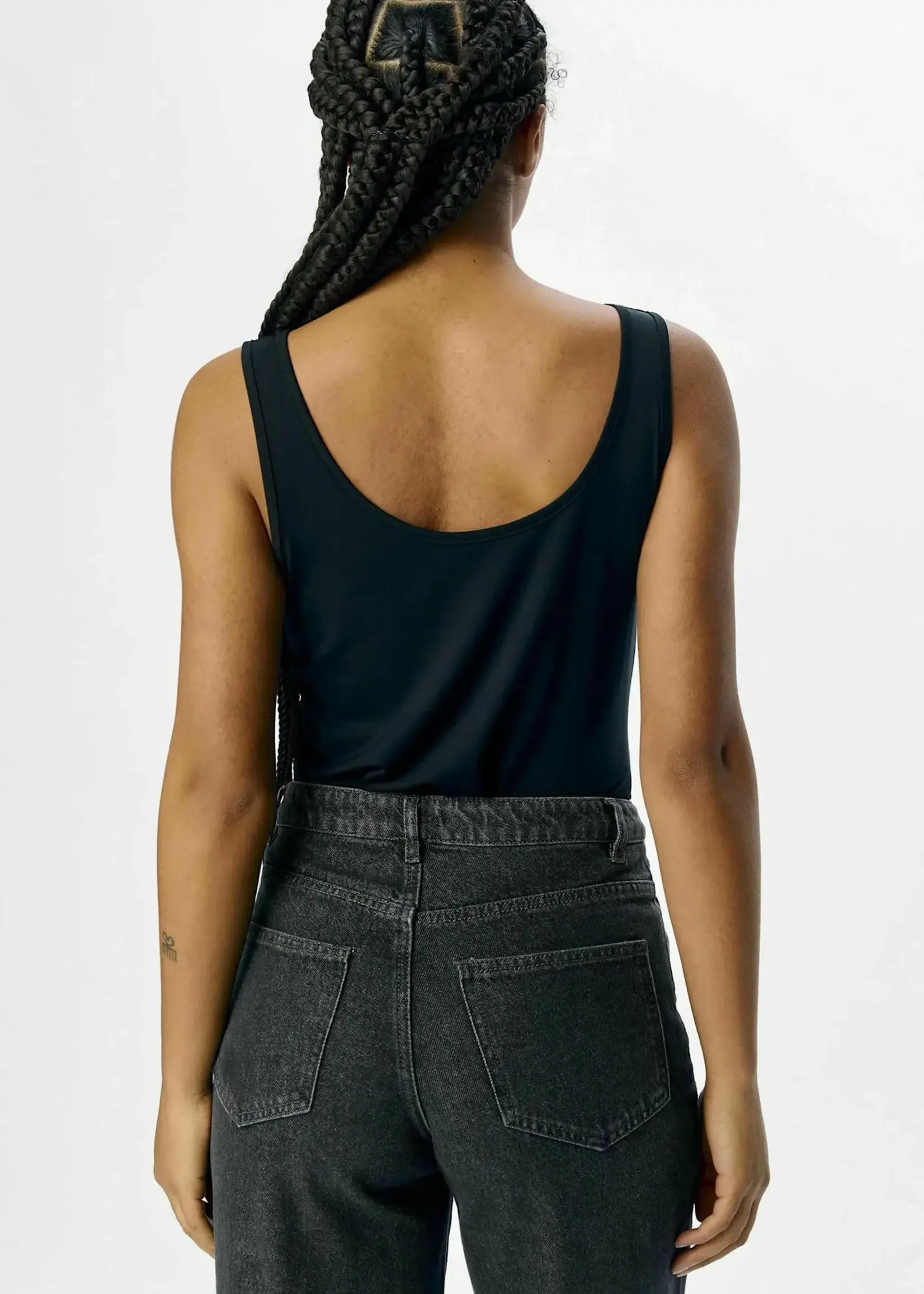 OBJECT OBJECT - Tank top Leena sus zwart
