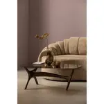 BE PURE BE PURE HOME - Salontafel Flash mango hout/ glas walnoot