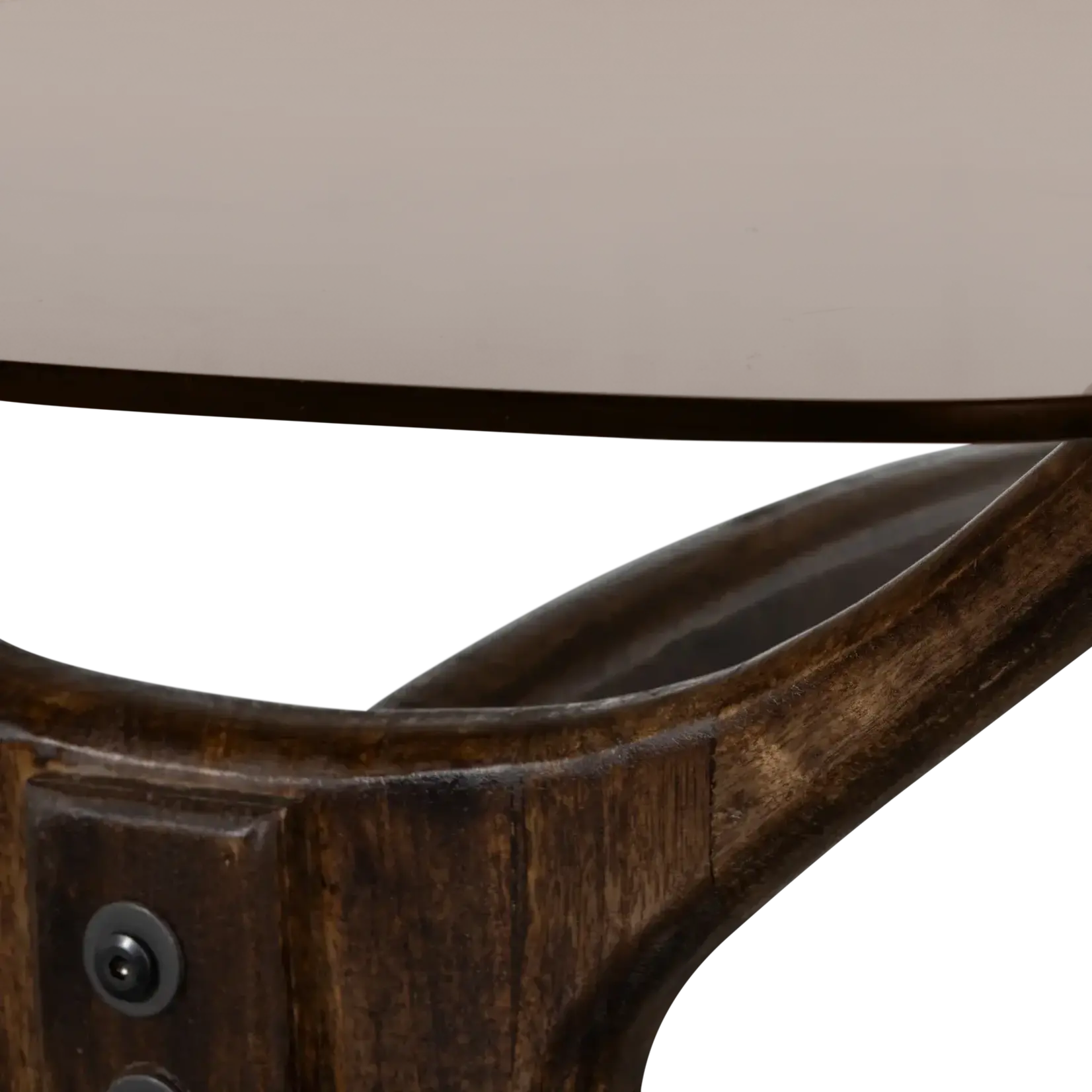 BE PURE BE PURE HOME - Salontafel Flash mango hout/ glas walnoot