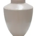 -- Vaas Tugela glas M mat ivoor Ø28 x H36 cm