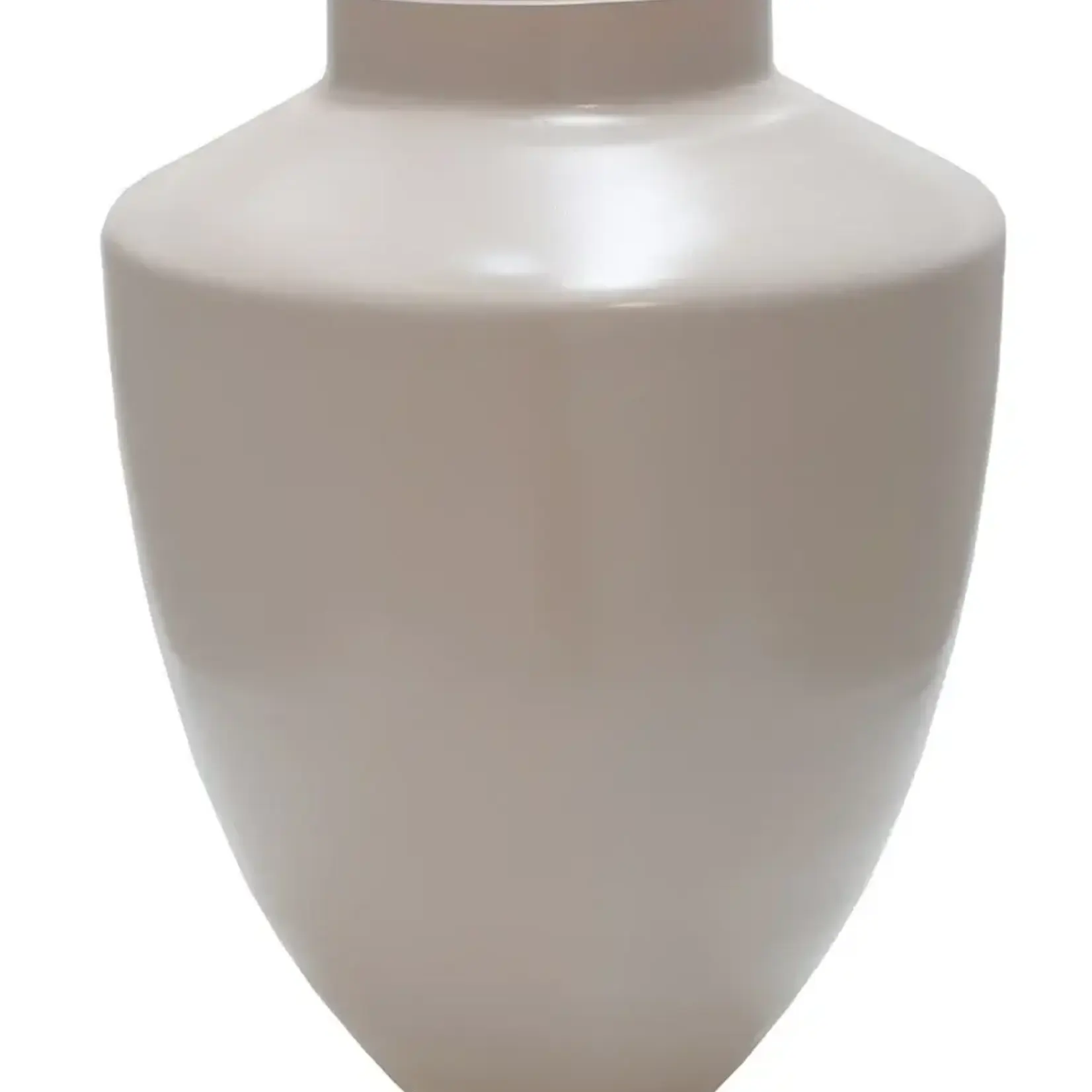 -- Vaas Tugela glas M mat ivoor Ø28 x H36 cm