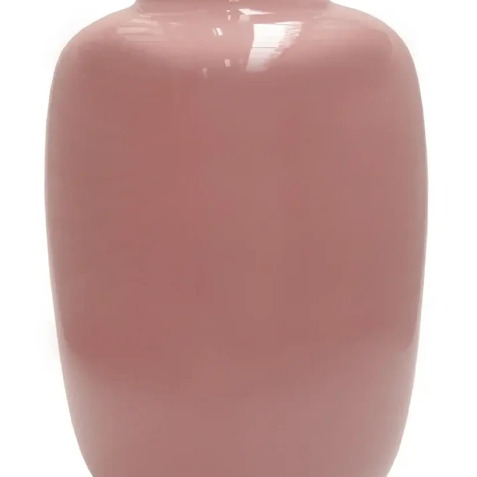 -- Vaas glas Artic S pastel pink Ø21 x H29 cm