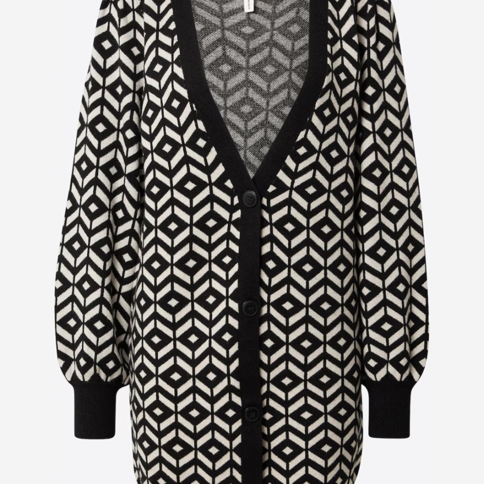 OBJECT OBJECT - Vest Thess  black/silver gray MAAT S