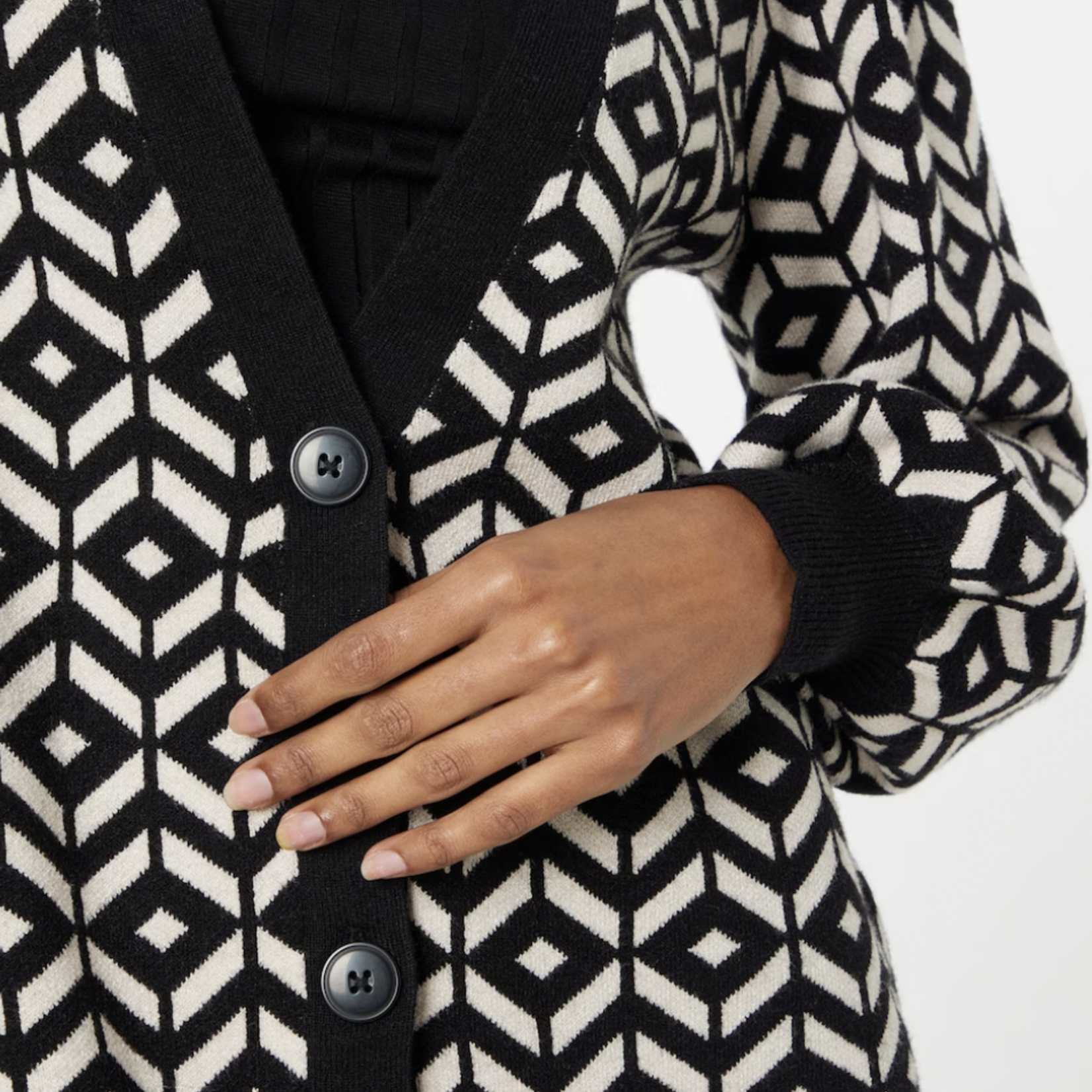 OBJECT OBJECT - Vest Thess  black/silver gray MAAT S