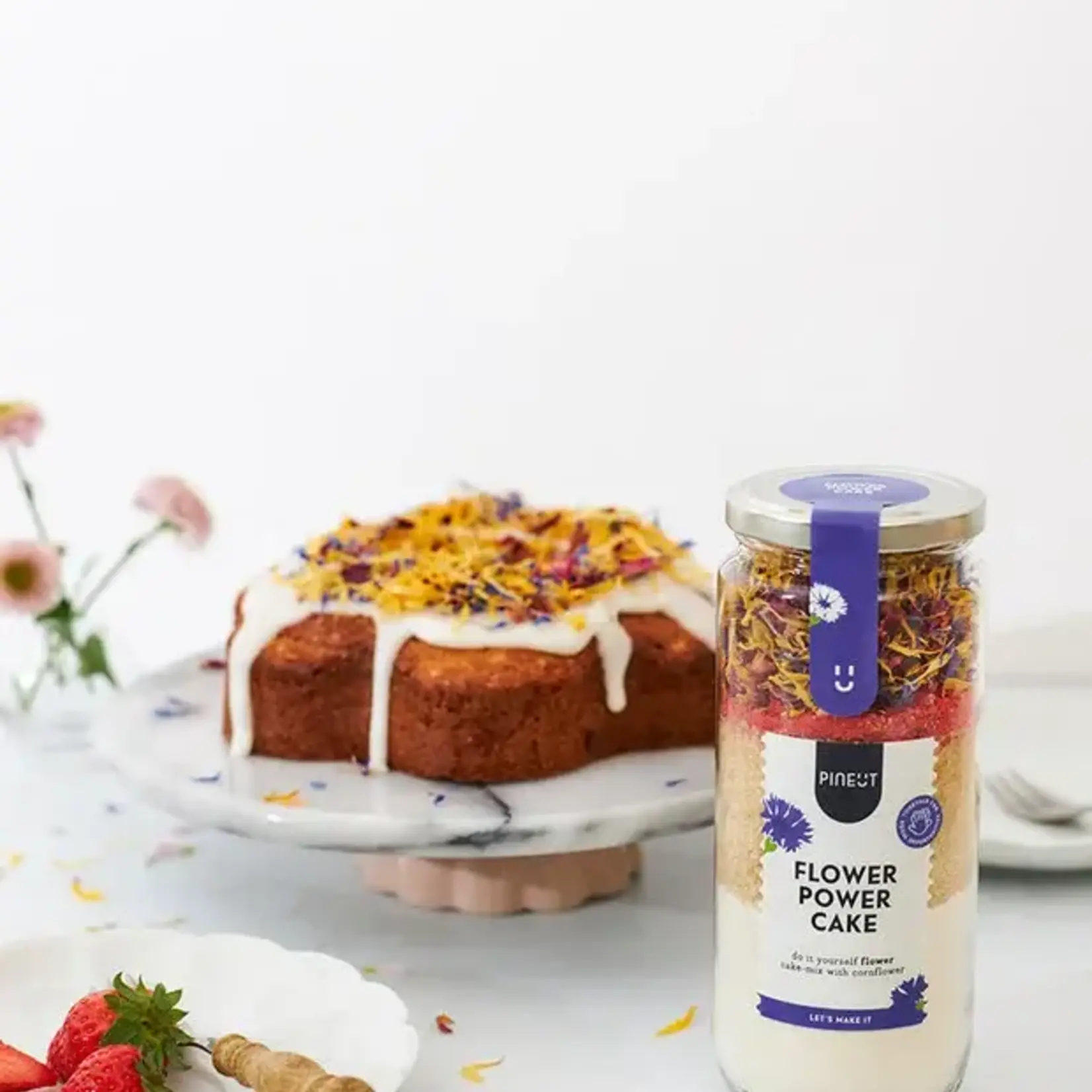 PINEUT PINEUT - Flower power cake