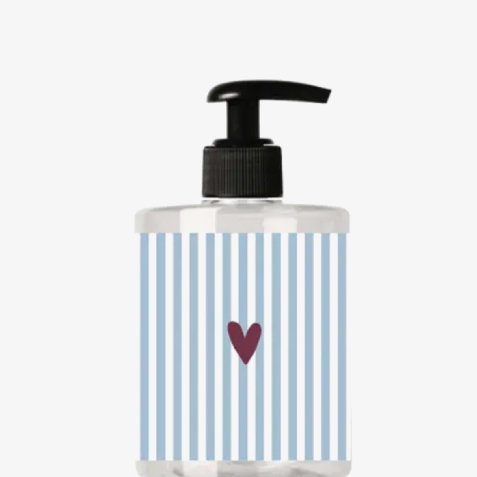 ZUSSS ZUSSS - Handzeep streep hartje 500ml blauw/wit/rood