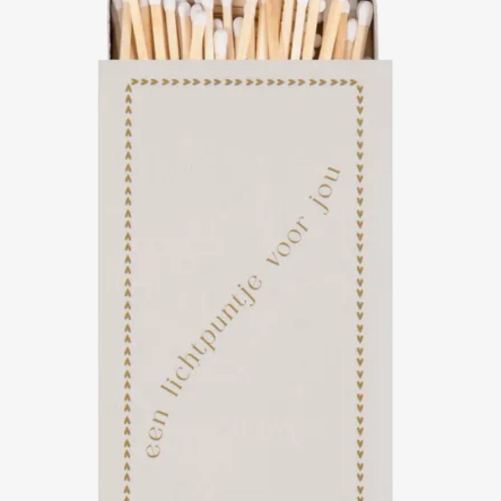 ZUSSS ZUSSS - Lucifers een lichtpuntje voor jou wit/goud