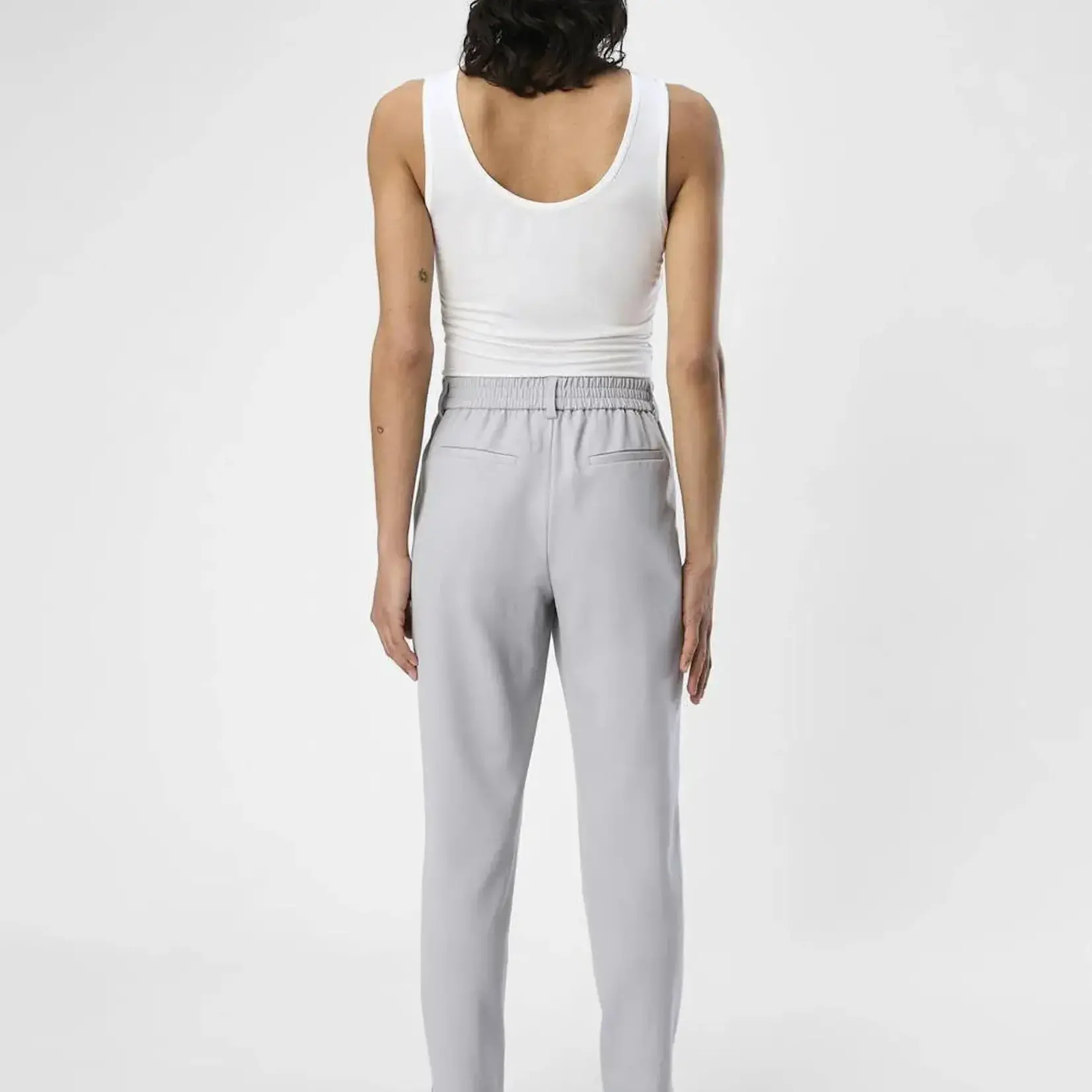 OBJECT OBJECT - Lisa slim pants noos Light grey melange MAAT 34