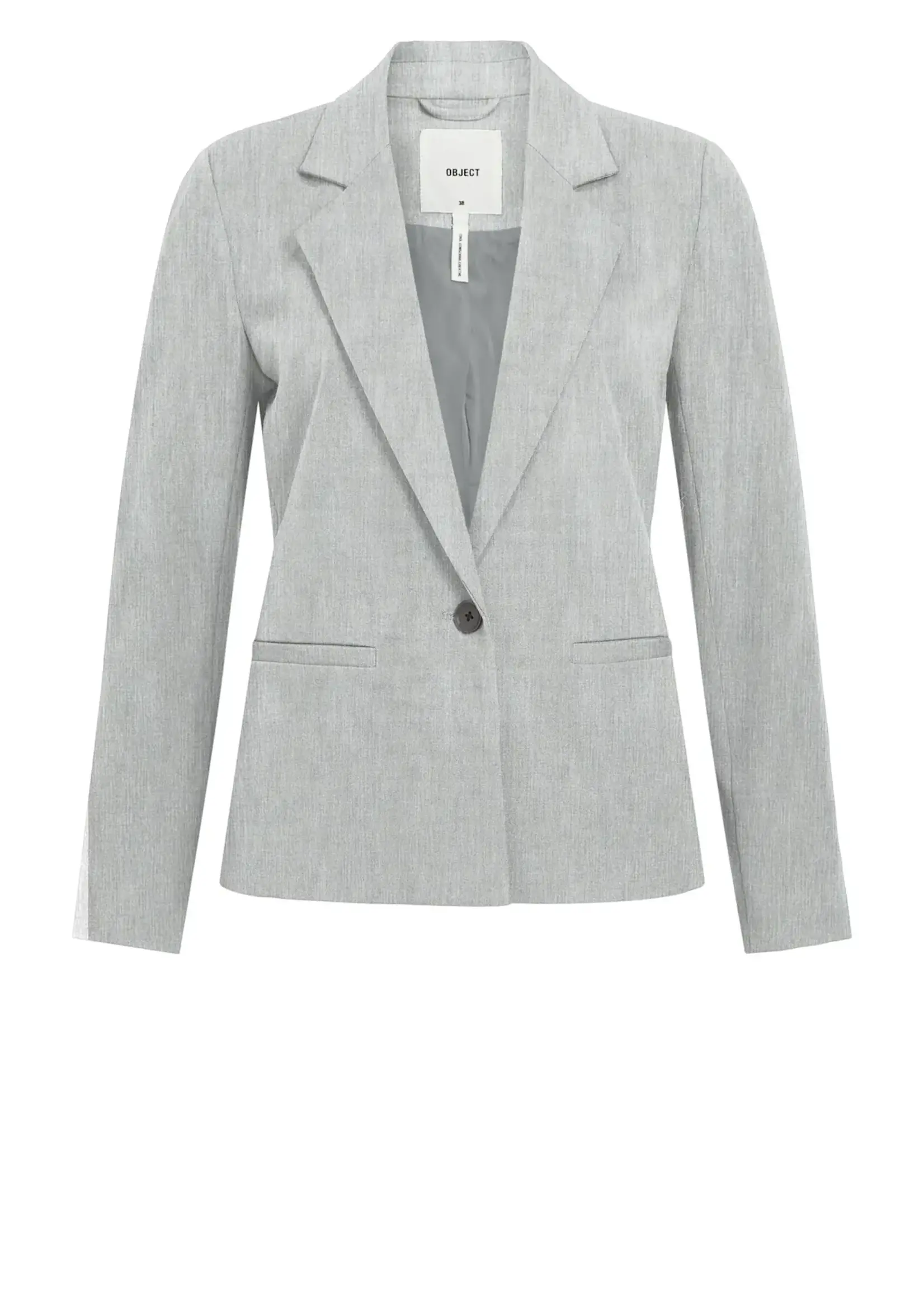 OBJECT OBJECT - Blazer lisa lightgrey/melange