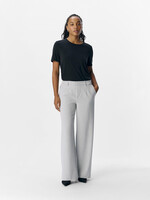 OBJECT OBJECT - Lisa wide pant light grey/melange