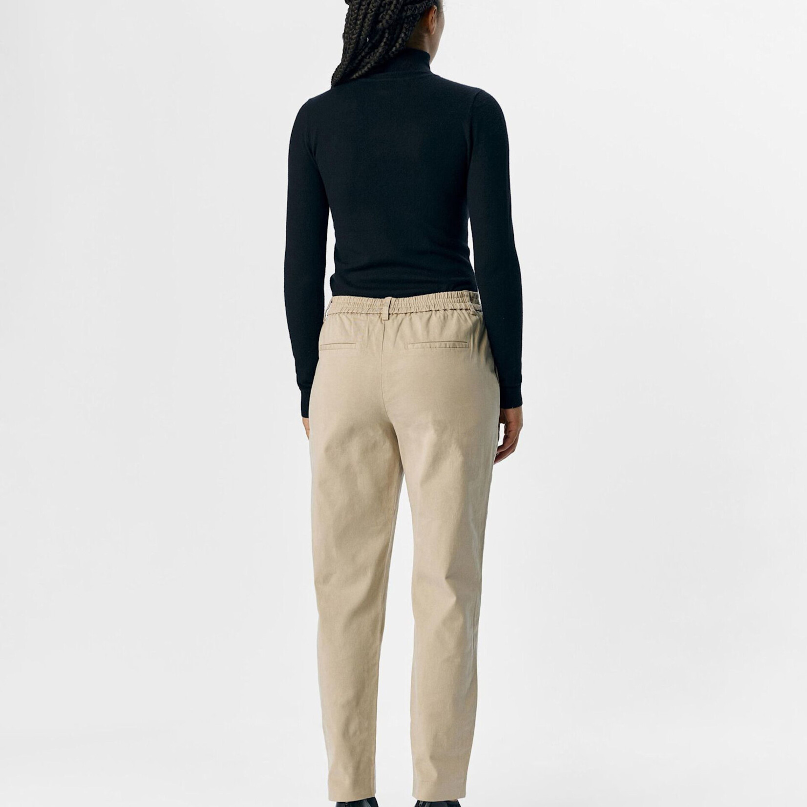 OBJECT OBJECT - Broek mia chino humus