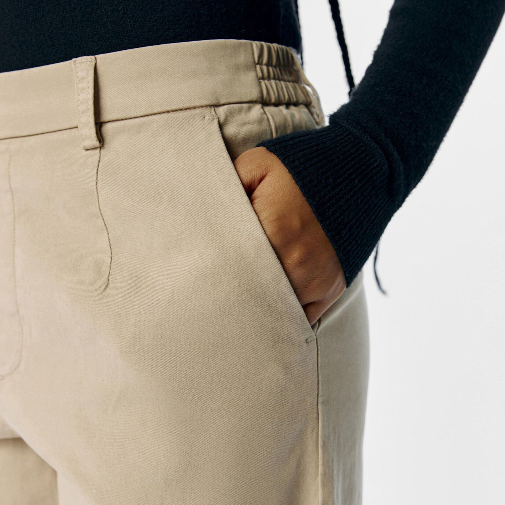 OBJECT OBJECT - Broek mia chino humus