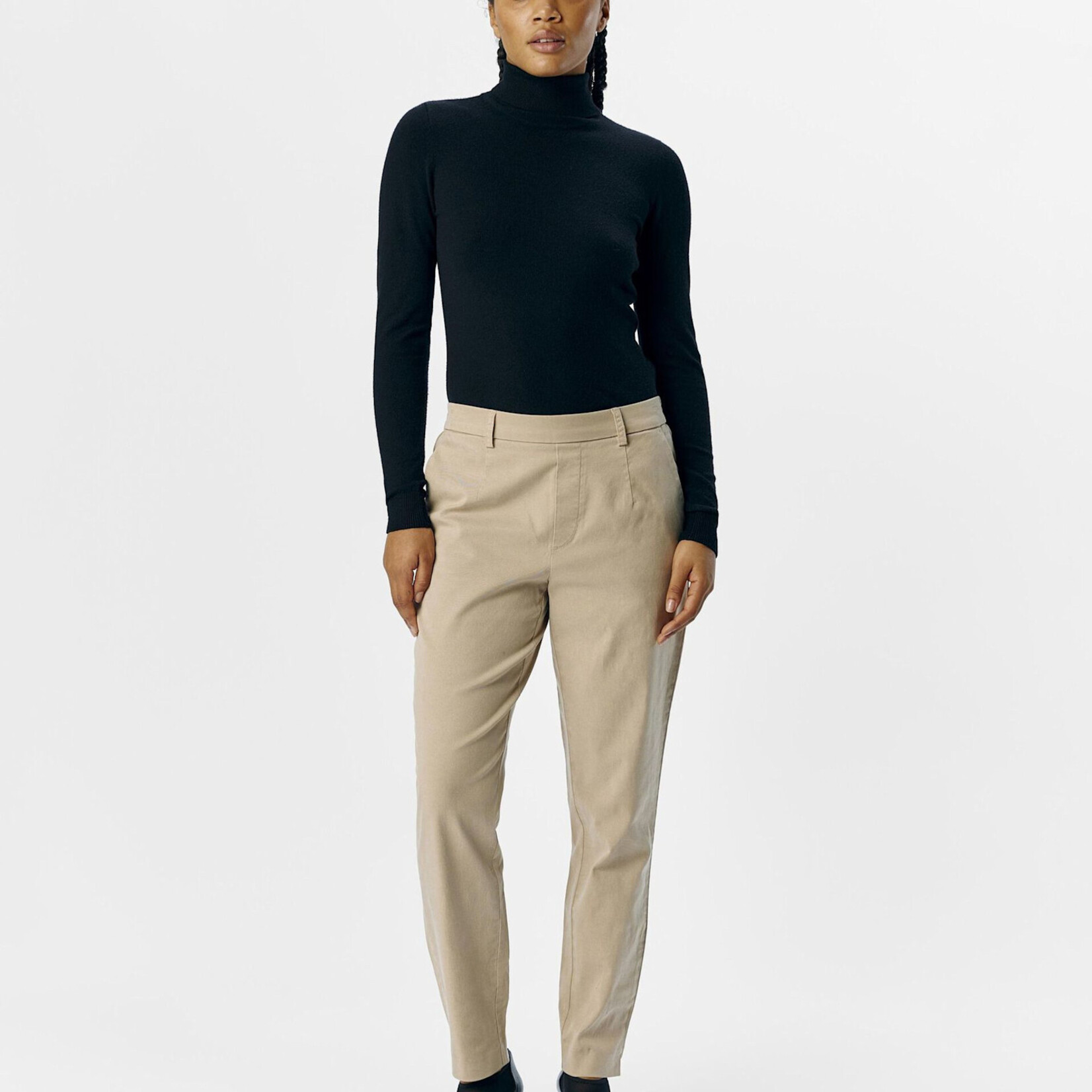 OBJECT OBJECT - Broek mia chino humus
