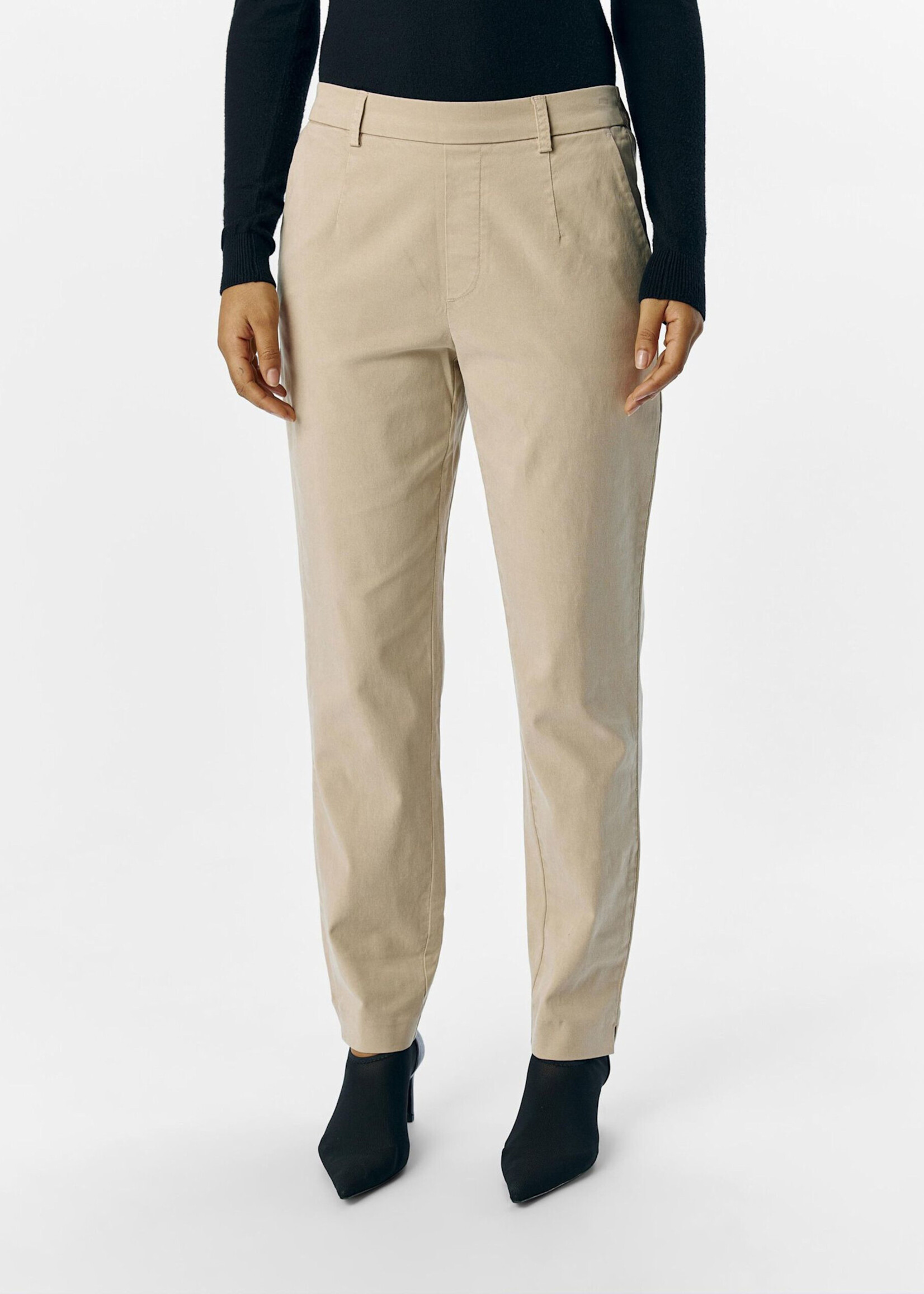 OBJECT OBJECT - Broek mia chino humus