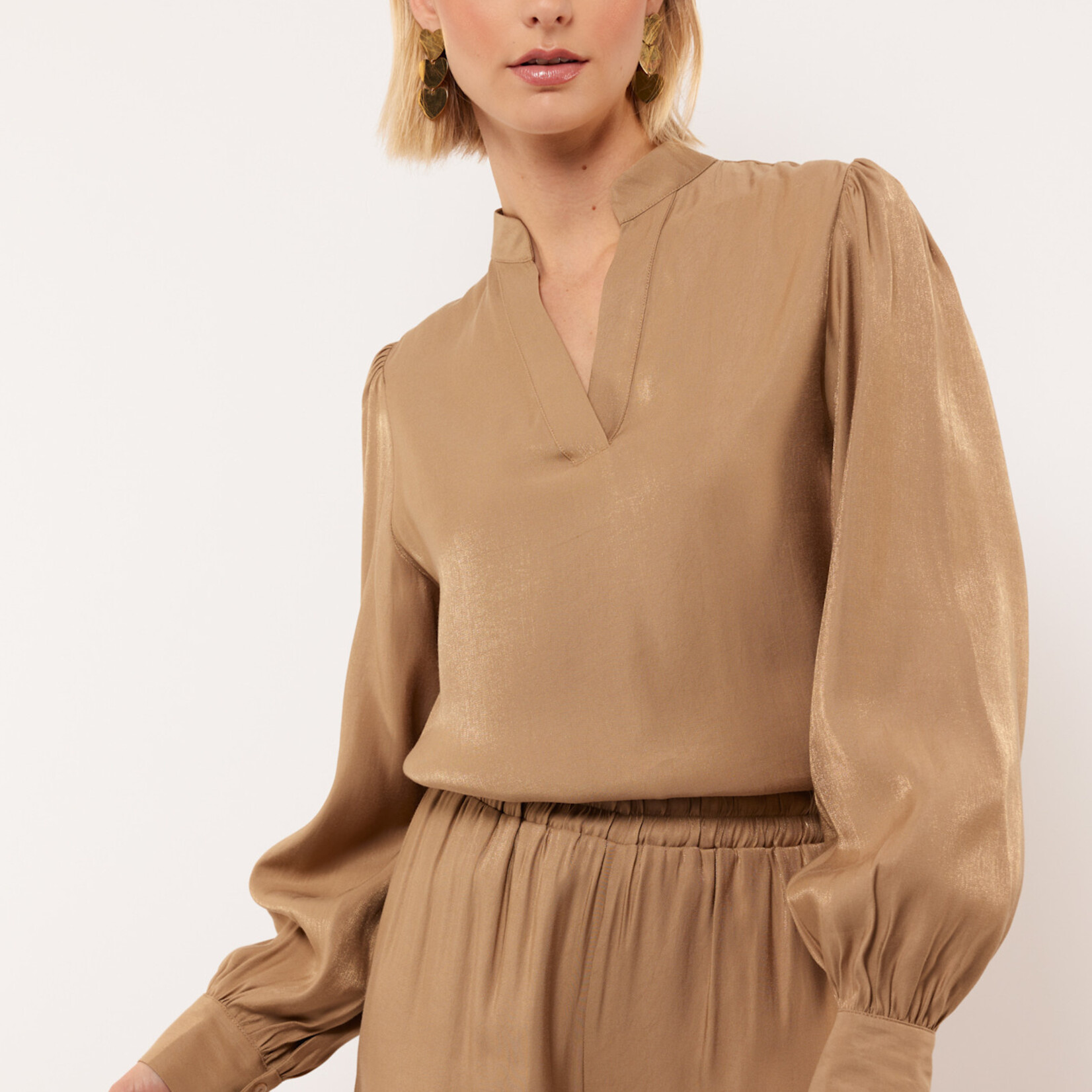 FLURESK FLURESK - Top Grover khaki