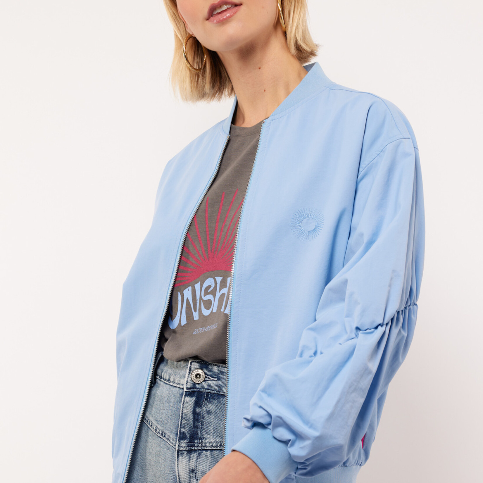 FLURESK FLURESK - Jacket Yarrow ice blue MAAT 34