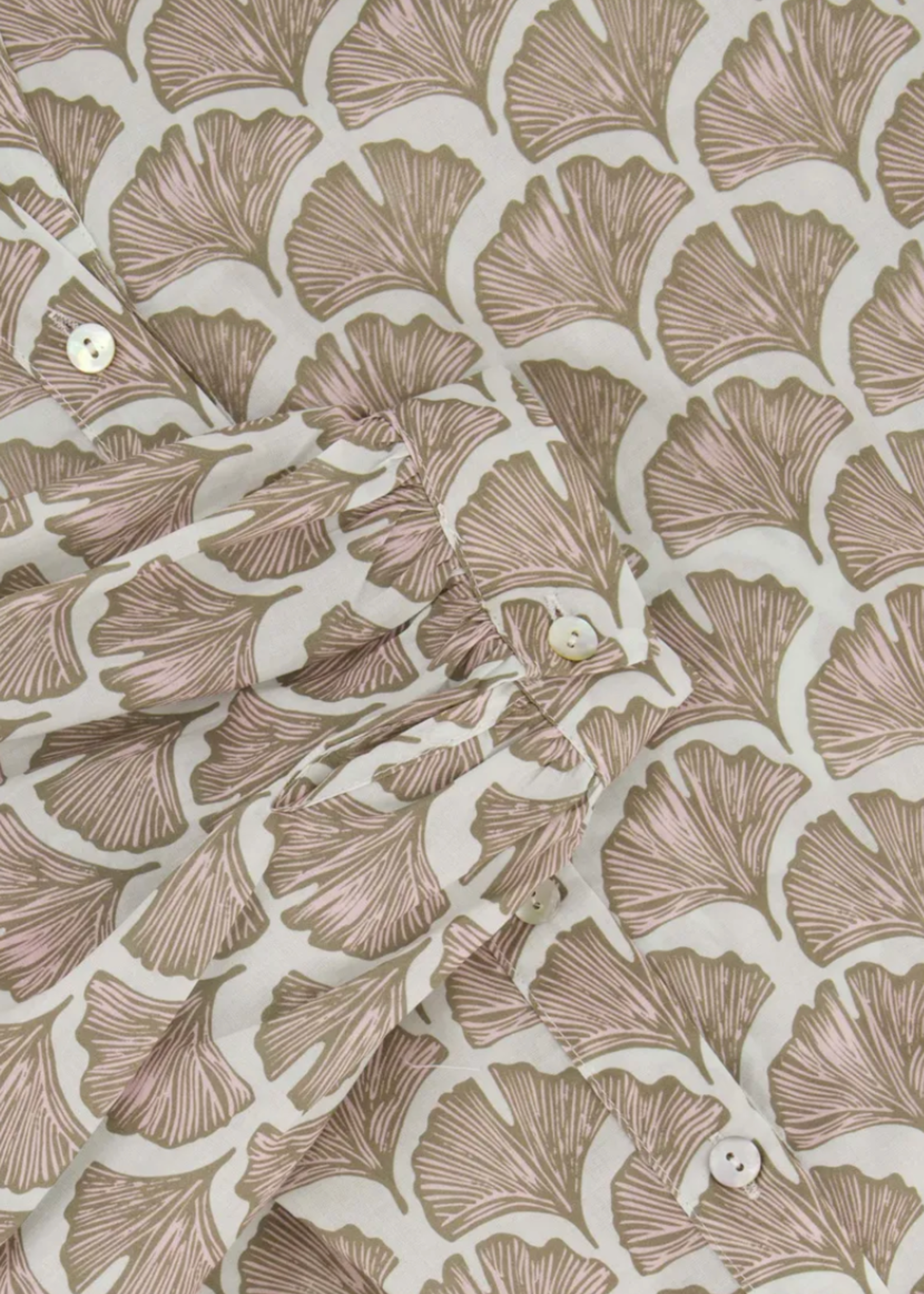 ZUSSS ZUSSS - Blouse lange mouw met print bloem multikleur