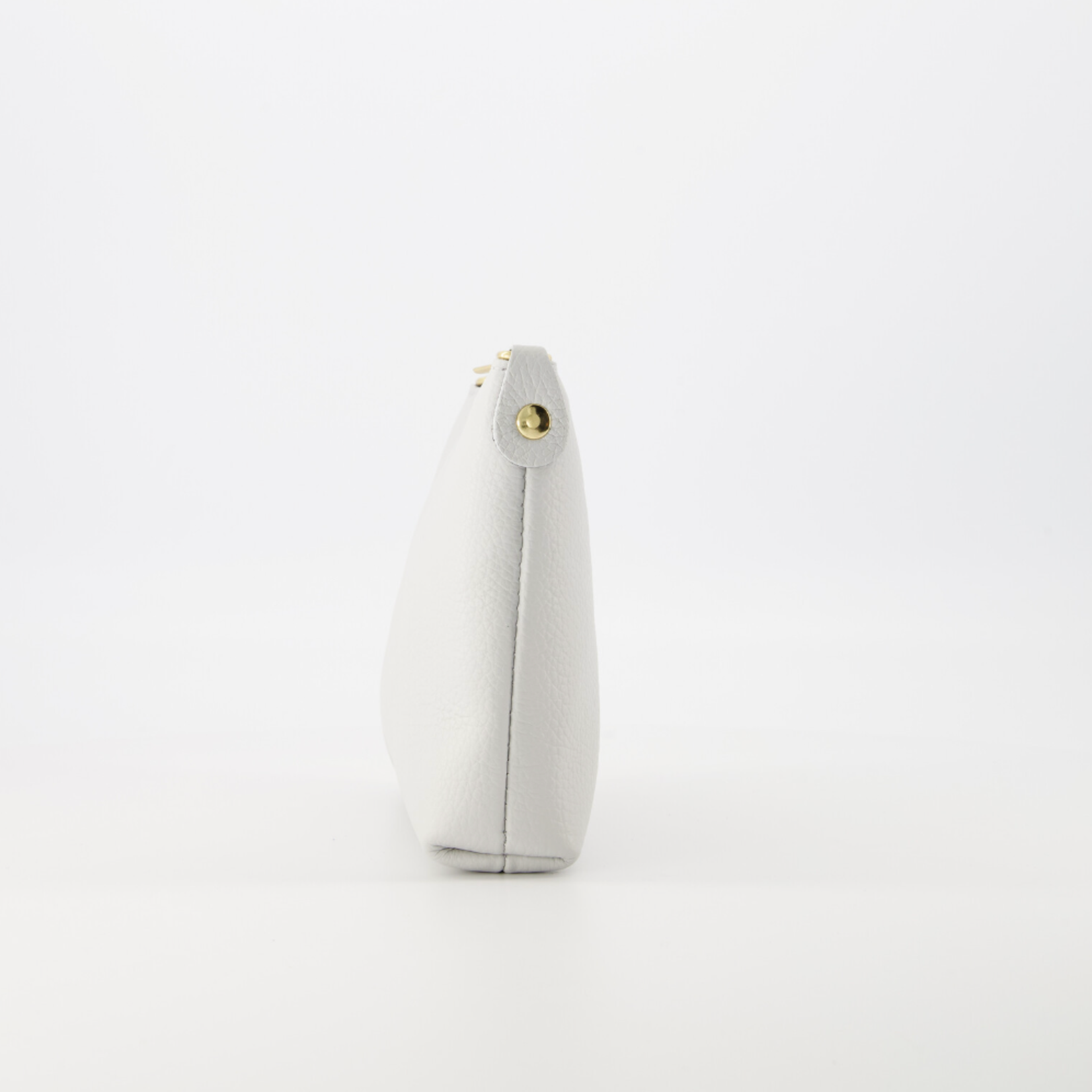 -- CROSSBODY  TAS Ariel echt leer grijs