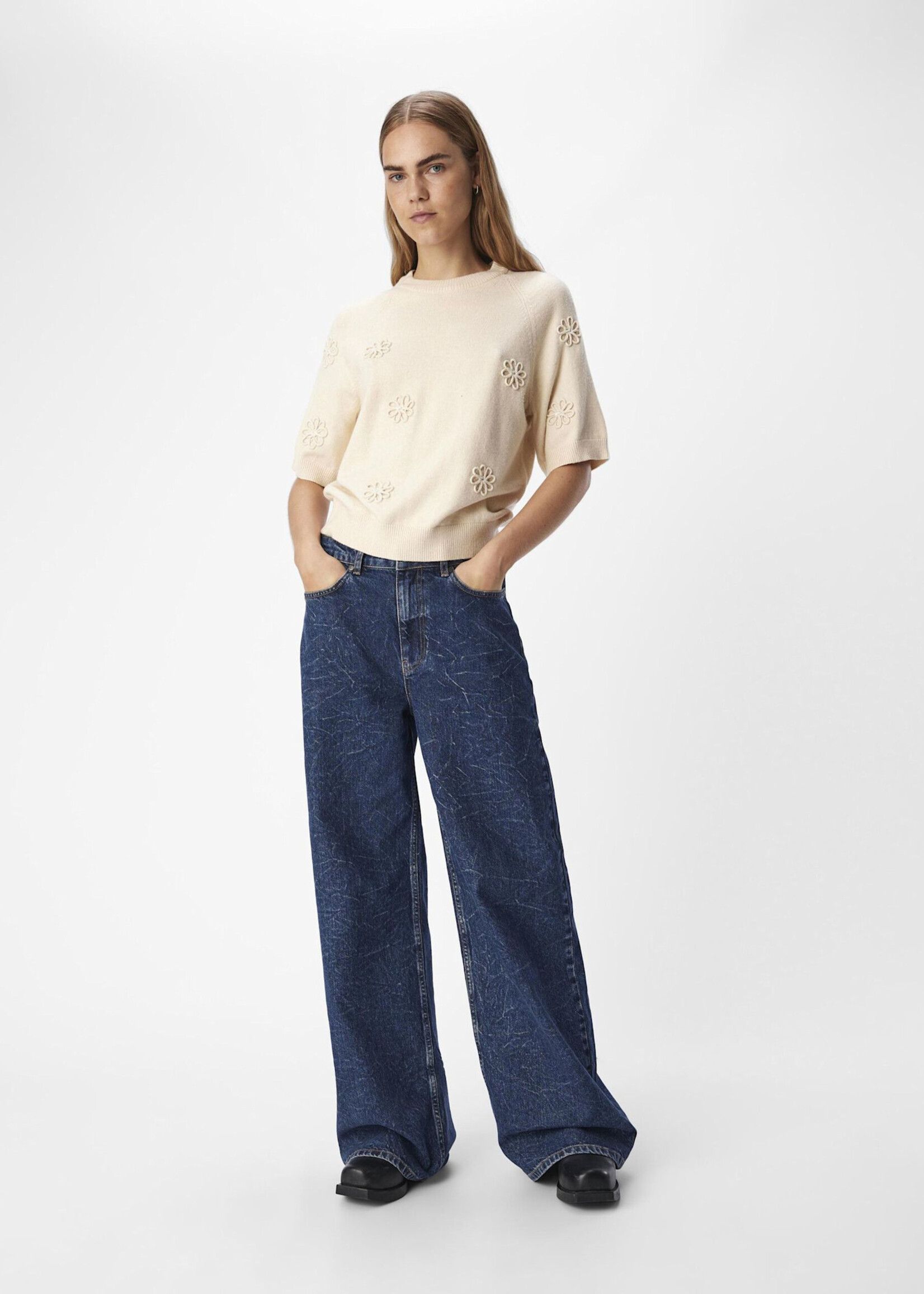 OBJECT OBJECT - Pullover Laney rubin zand MAAT L