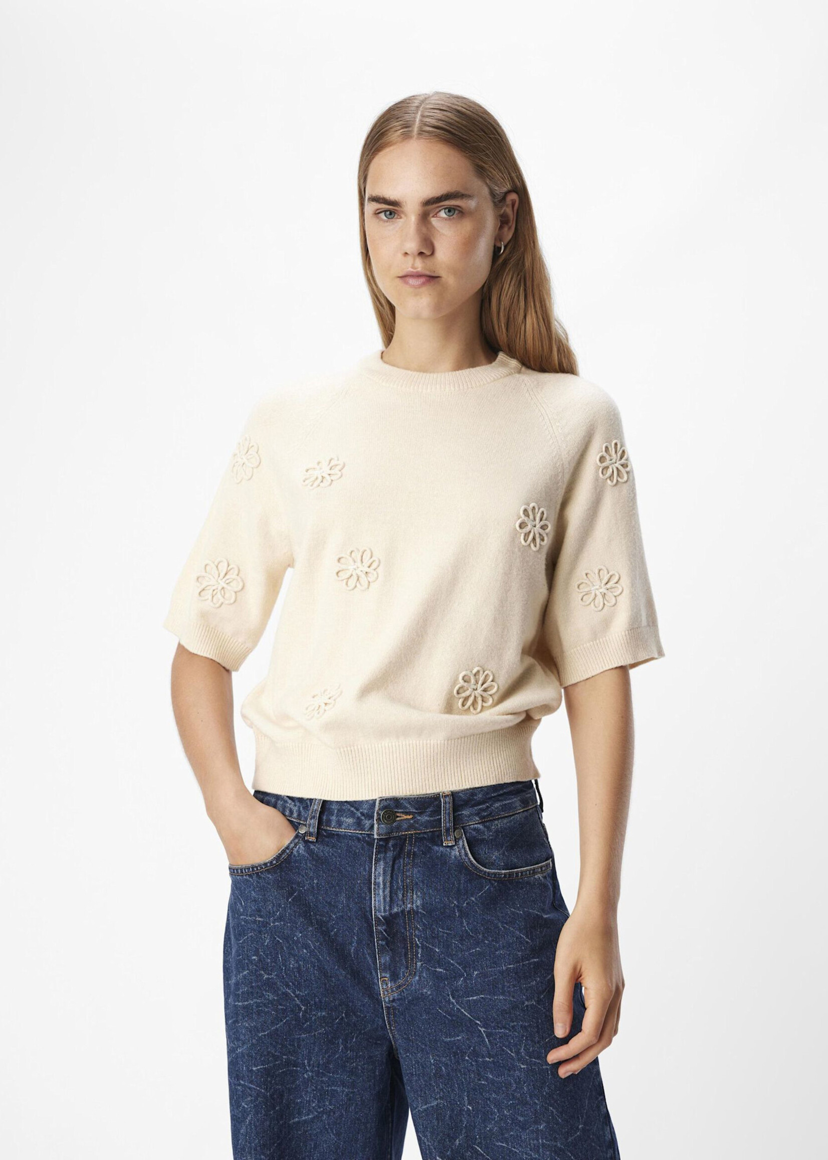 OBJECT OBJECT - Pullover Laney rubin zand MAAT L
