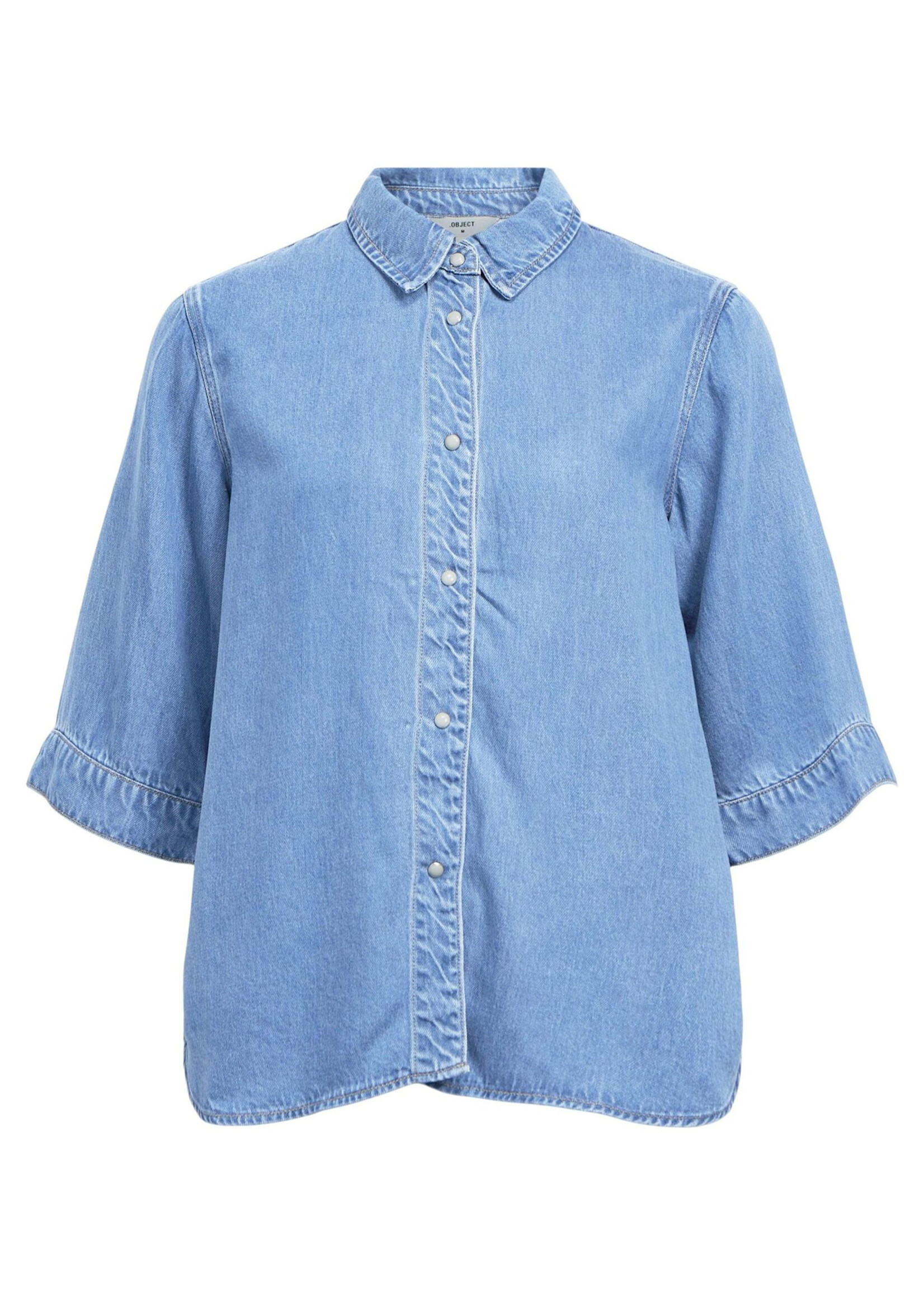 OBJECT OBJECT - Blouse frame denim top