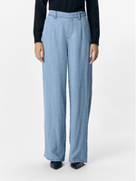 OBJECT OBJECT - Broek Frame lisa wide denim light blue