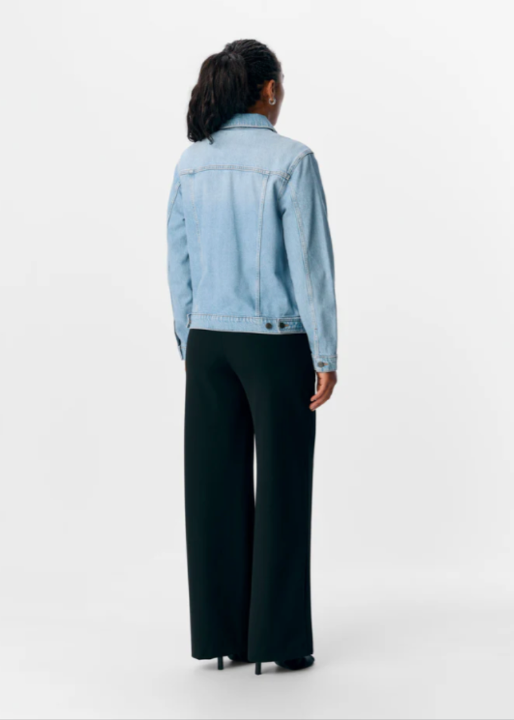 OBJECT OBJECT - Denim jacket Ellen light blue
