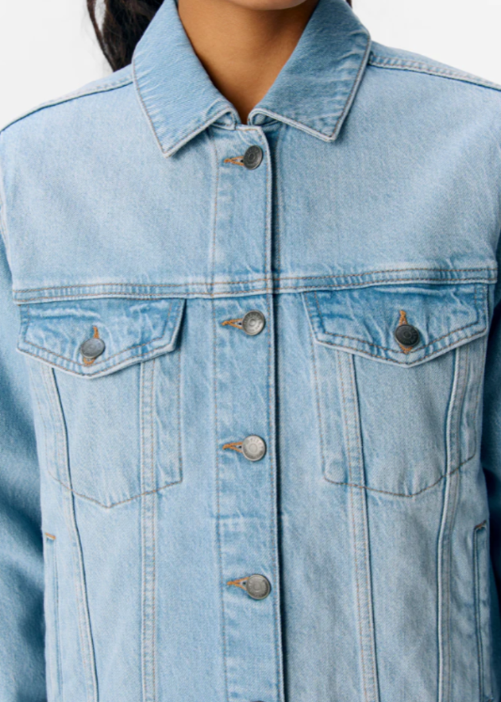 OBJECT OBJECT - Denim jacket Ellen light blue