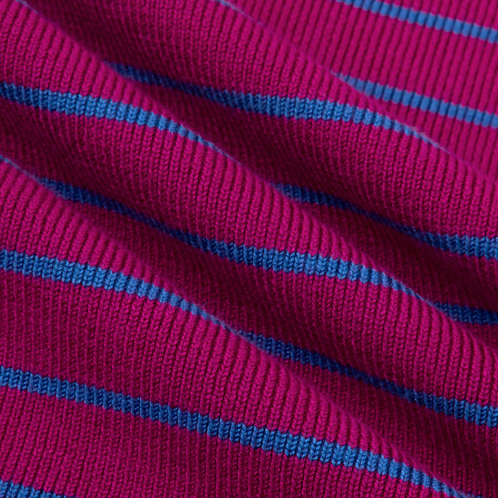 YDENCE YDENCE  - Gebreide top Davina fuchsia purple/blue