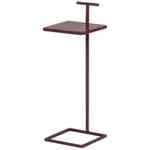 WOOOD EXCLUSIVE WOOOD - Toste bijzettafel metaal aubergine