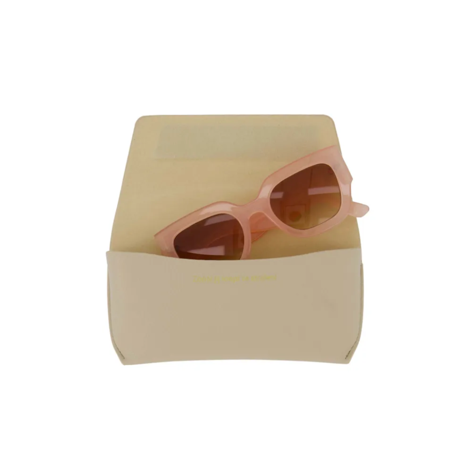 ZUSSS ZUSSS - Zonnebril mat model licht roze