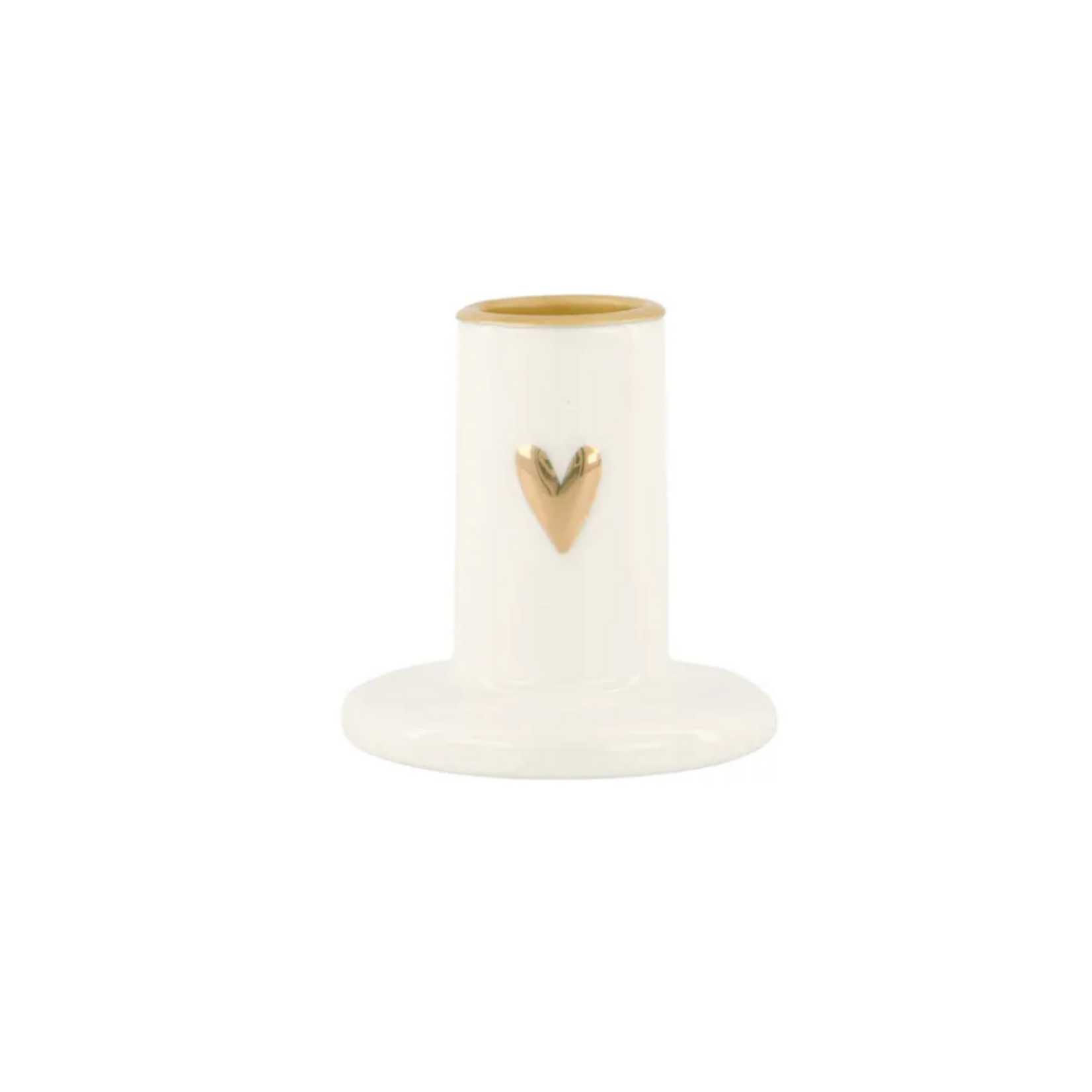 ZUSSS ZUSSS - Kandelaar keramiek hartje S