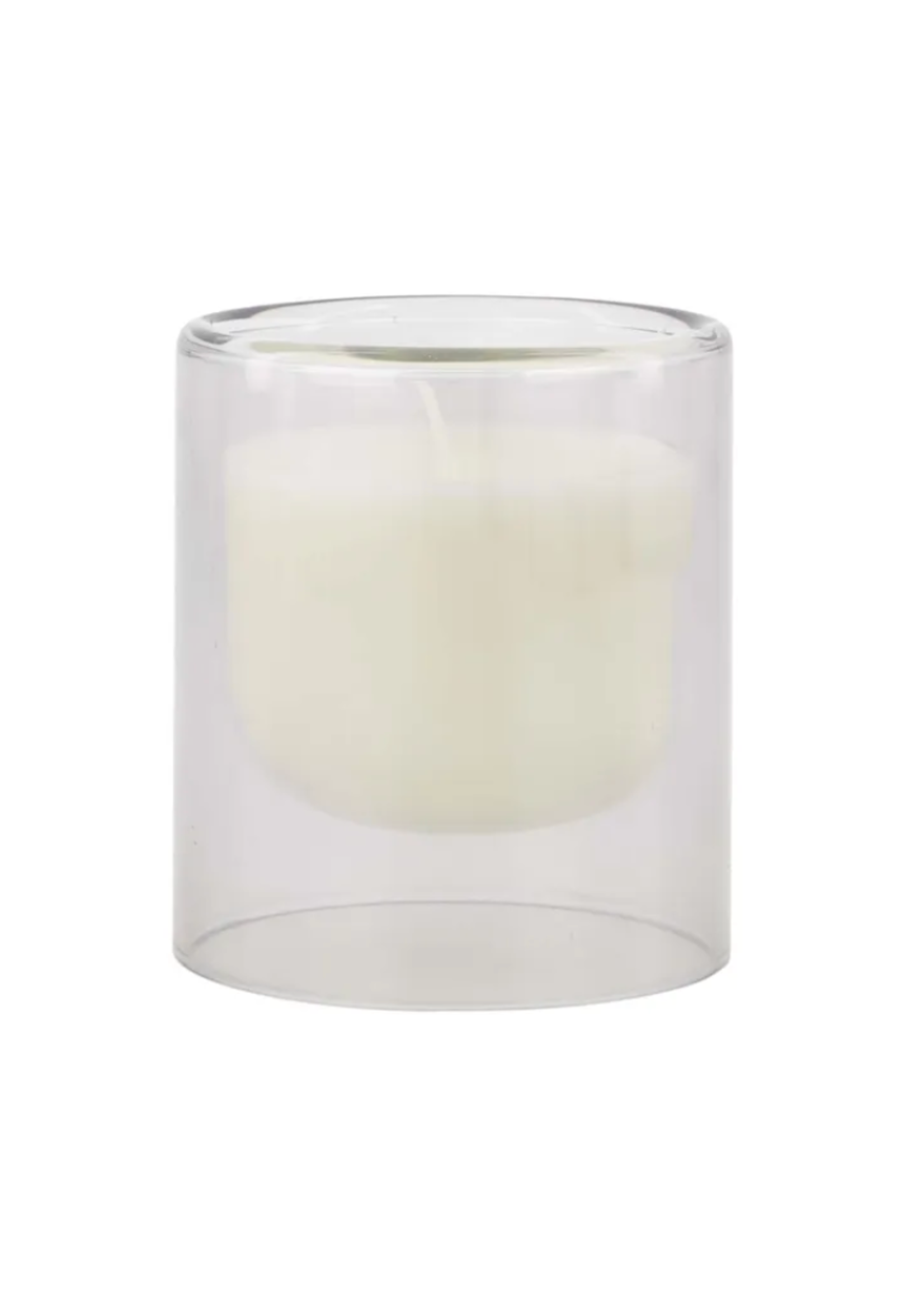 ZUSSS ZUSSS - Geurkaars glas M zand  Heel veel liefs