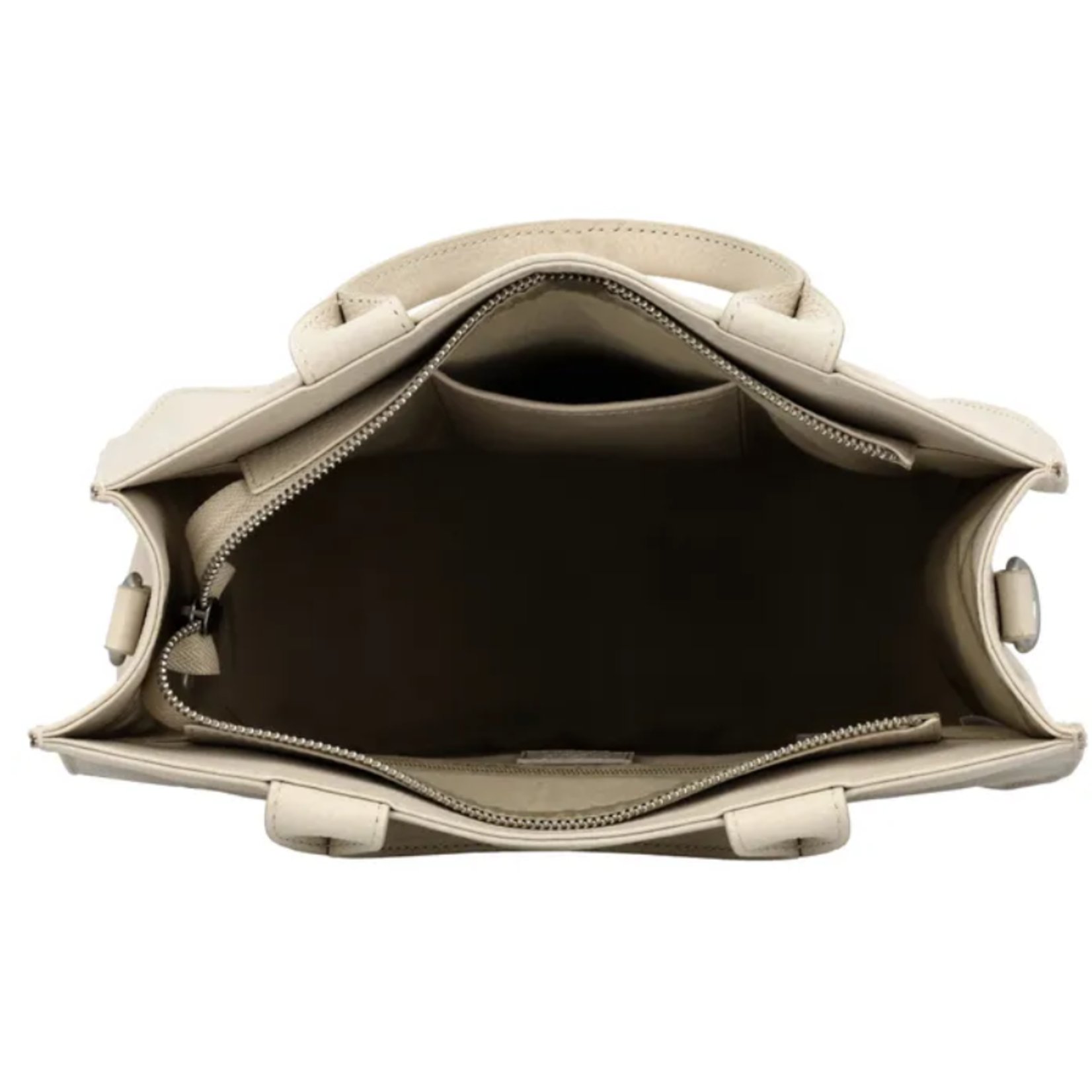 CHARM LONDON Charm London - Washington Shopper Crème leer