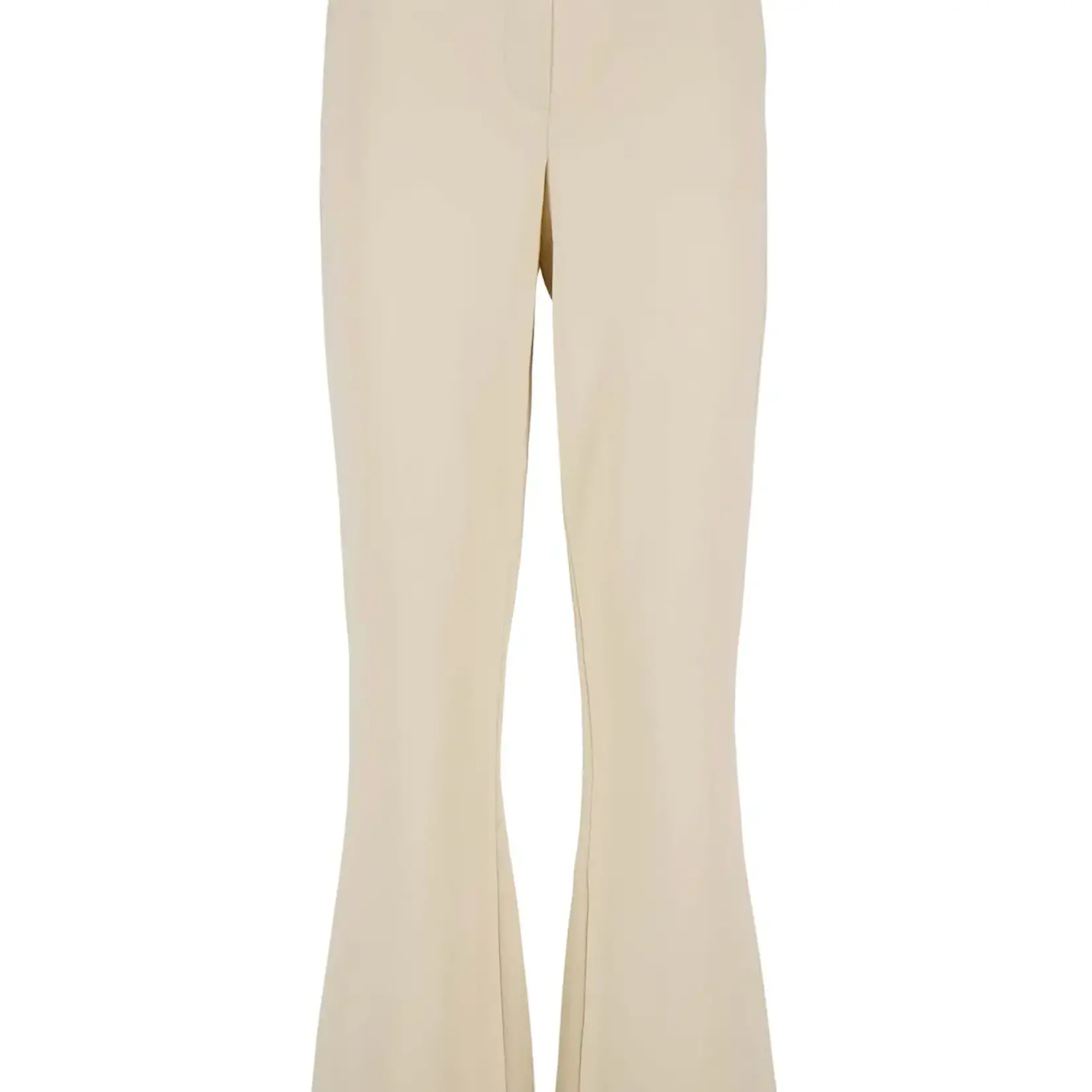 ZUSSS ZUSSS - Broek scuba stretch recht model off white