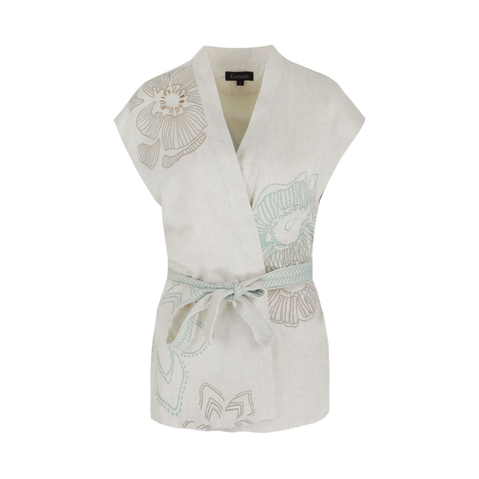 G-MAXX G-MAXX - Gilet Corey sand/green