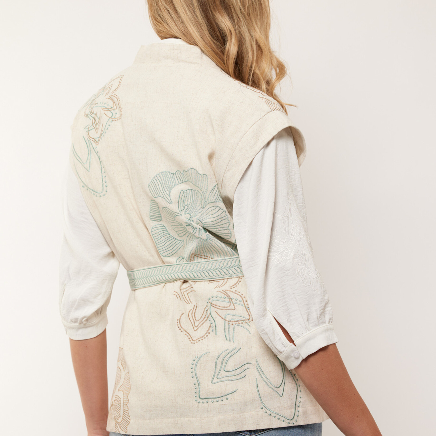 G-MAXX G-MAXX - Gilet Corey sand/green