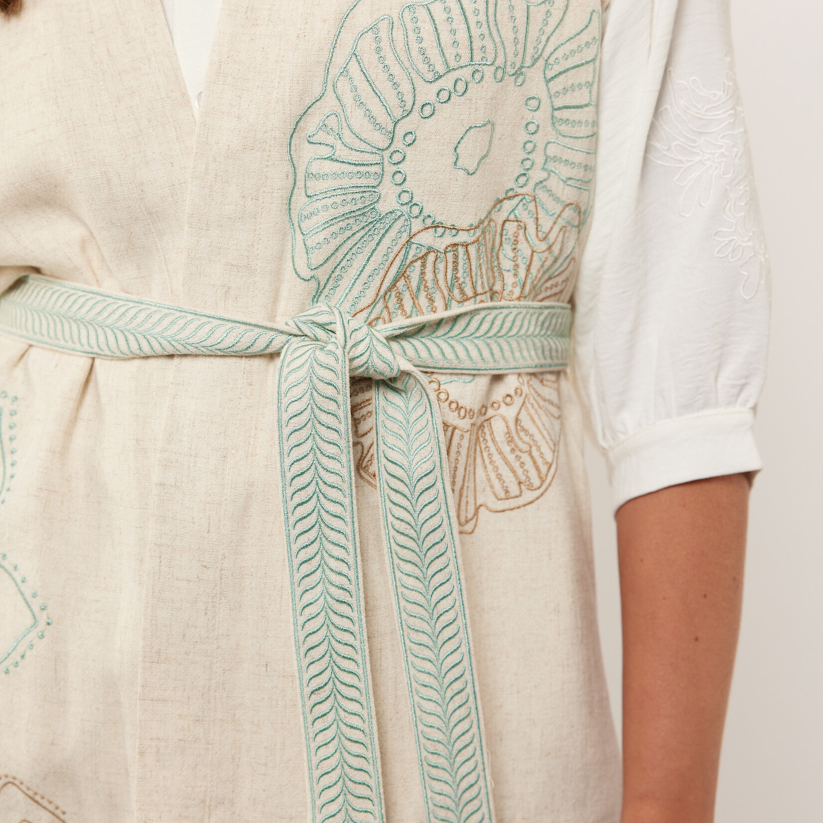 G-MAXX G-MAXX - Gilet Corey sand/green MAAT M