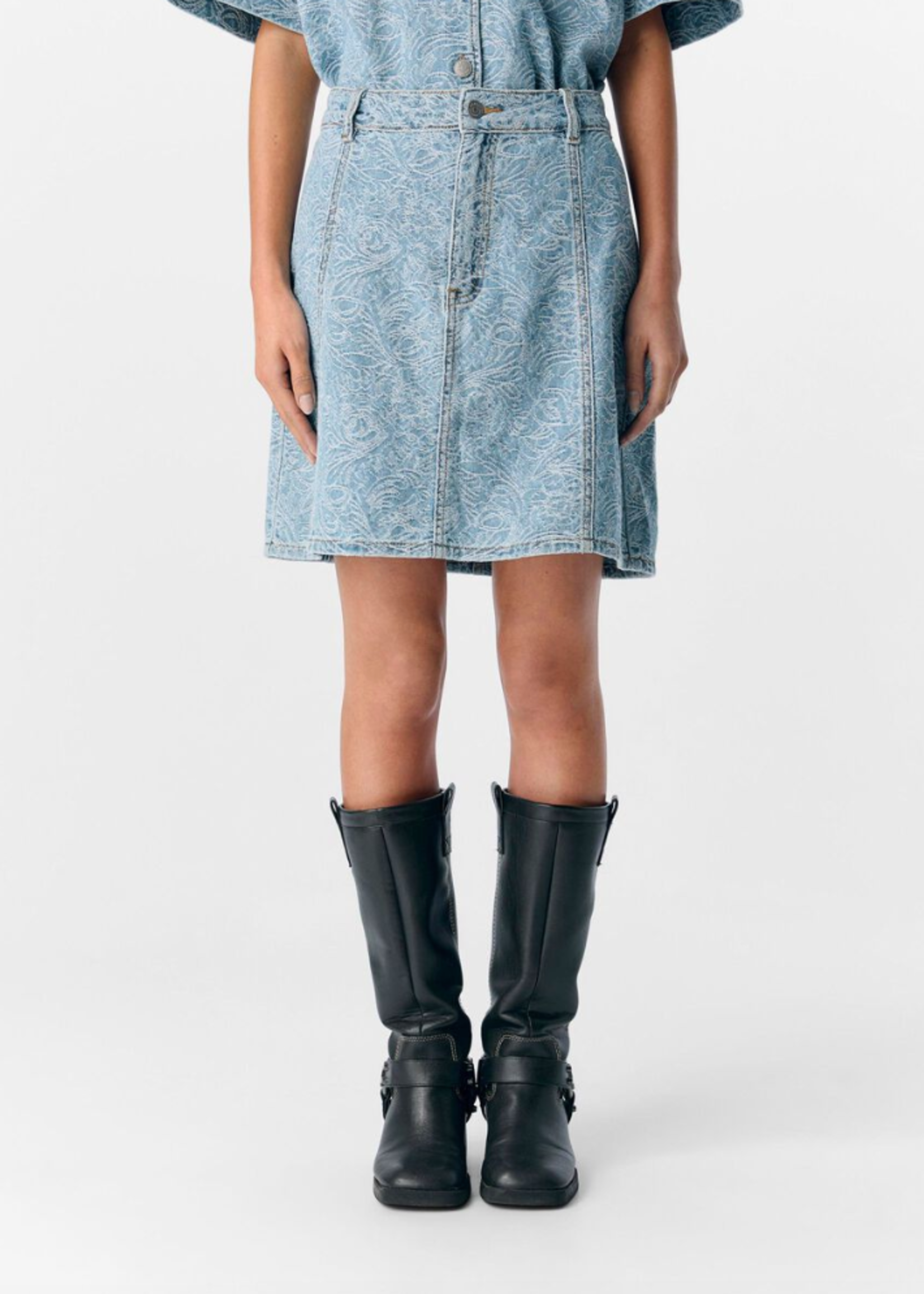 OBJECT OBJECT - Rok Mirwa denim light blue