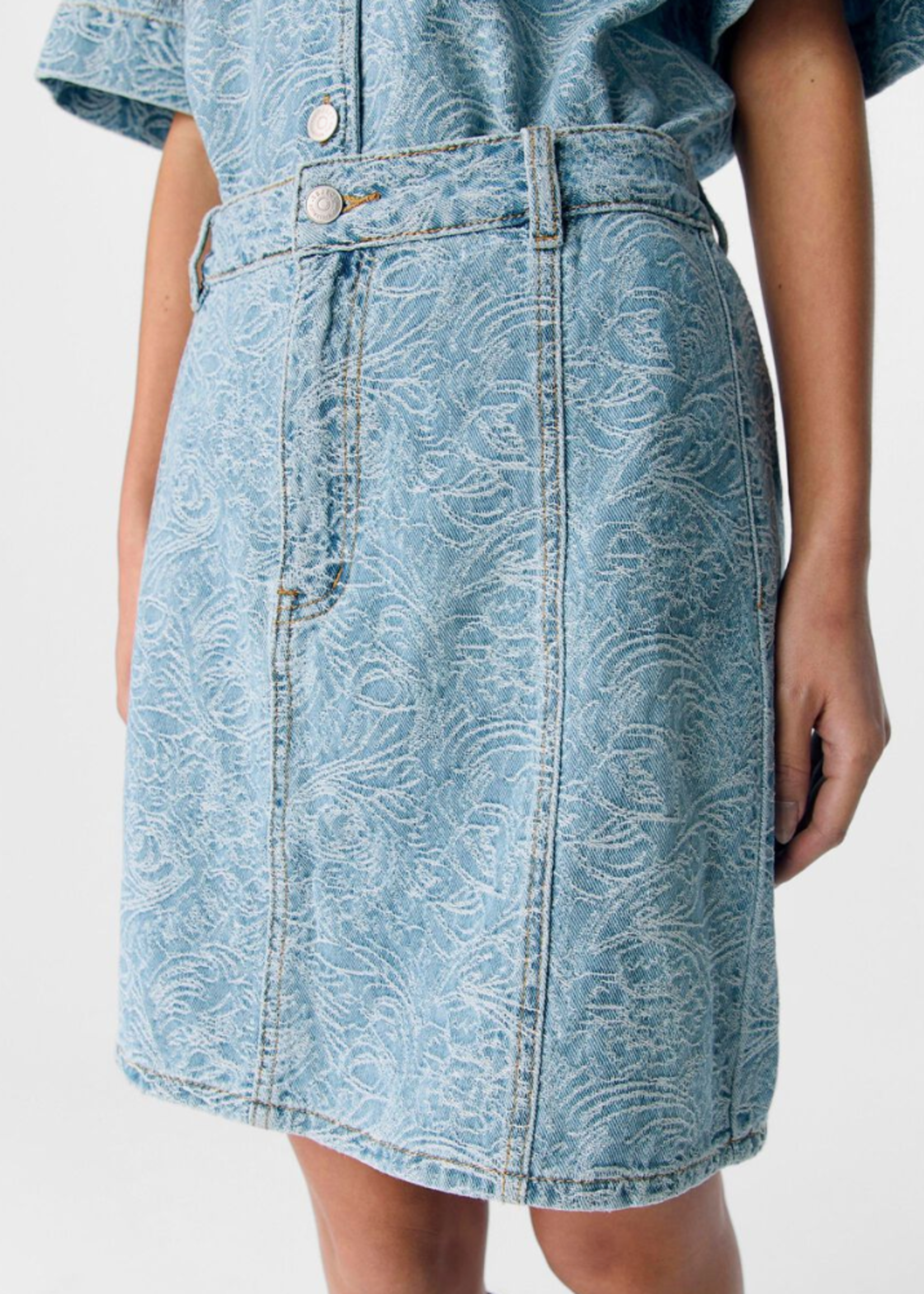 OBJECT OBJECT - Rok Mirwa denim light blue