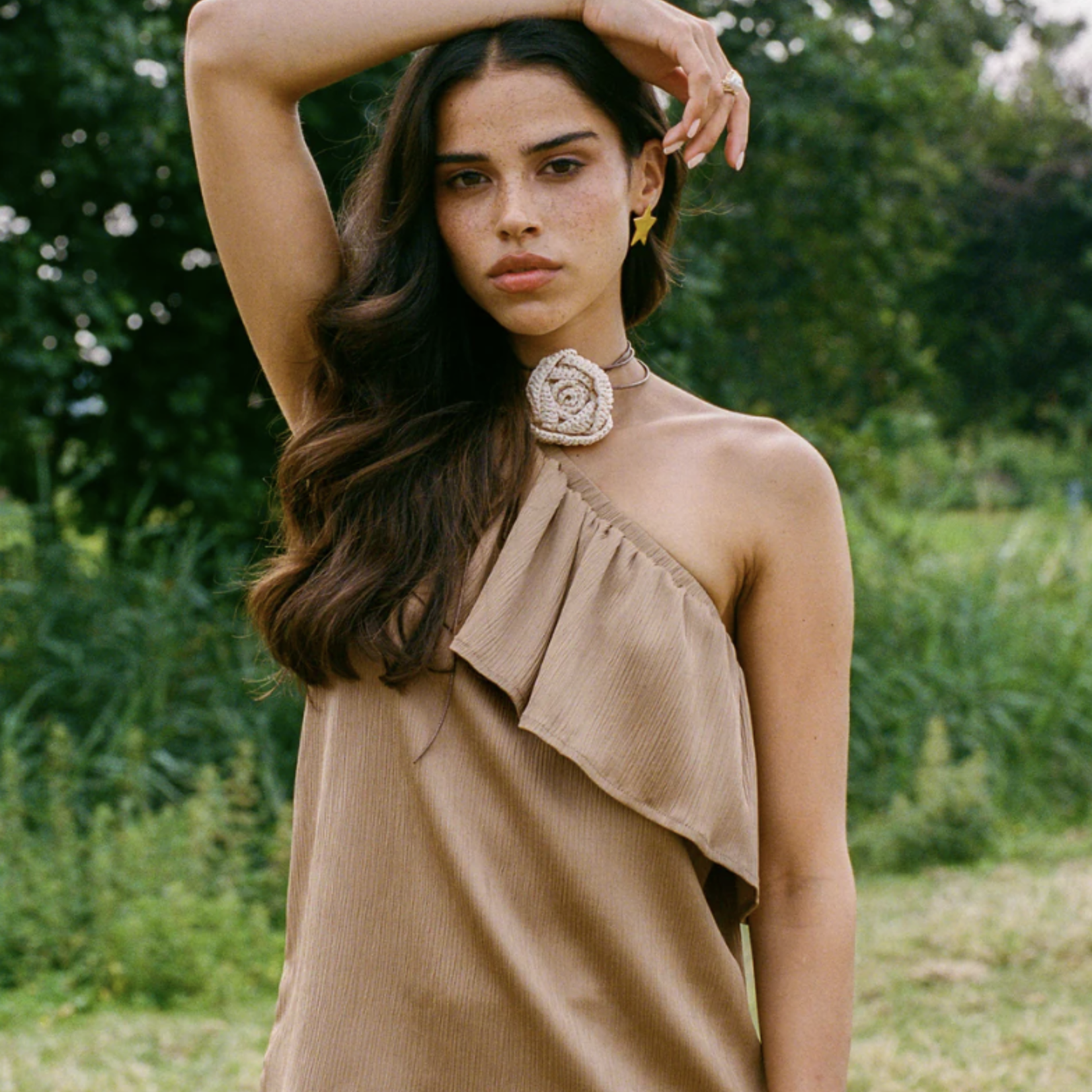 FLURESK FLURESK - Top Brean khaki