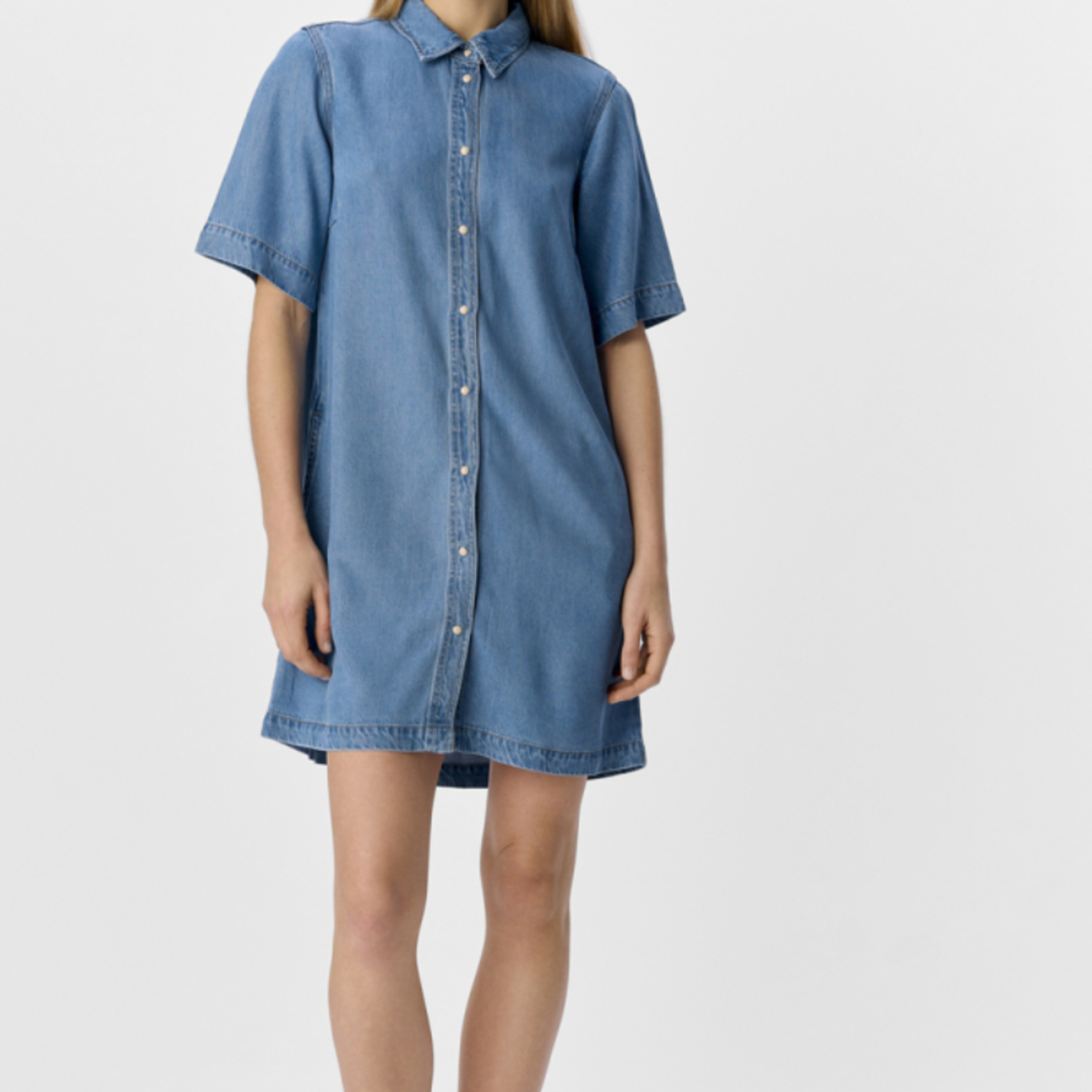 OBJECT OBJECT - Jurk Frame denim