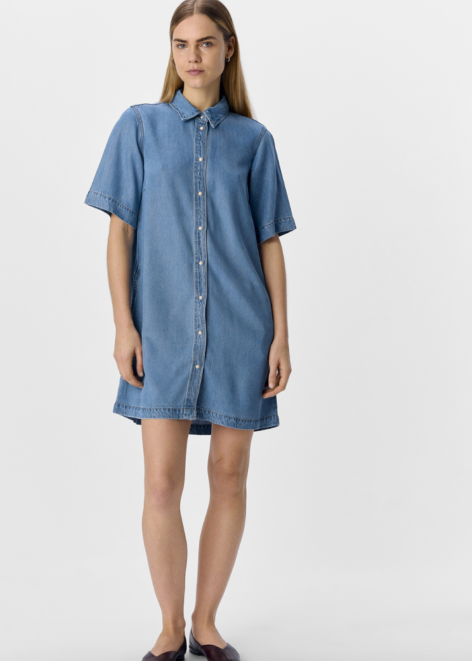 OBJECT OBJECT - Jurk Frame denim